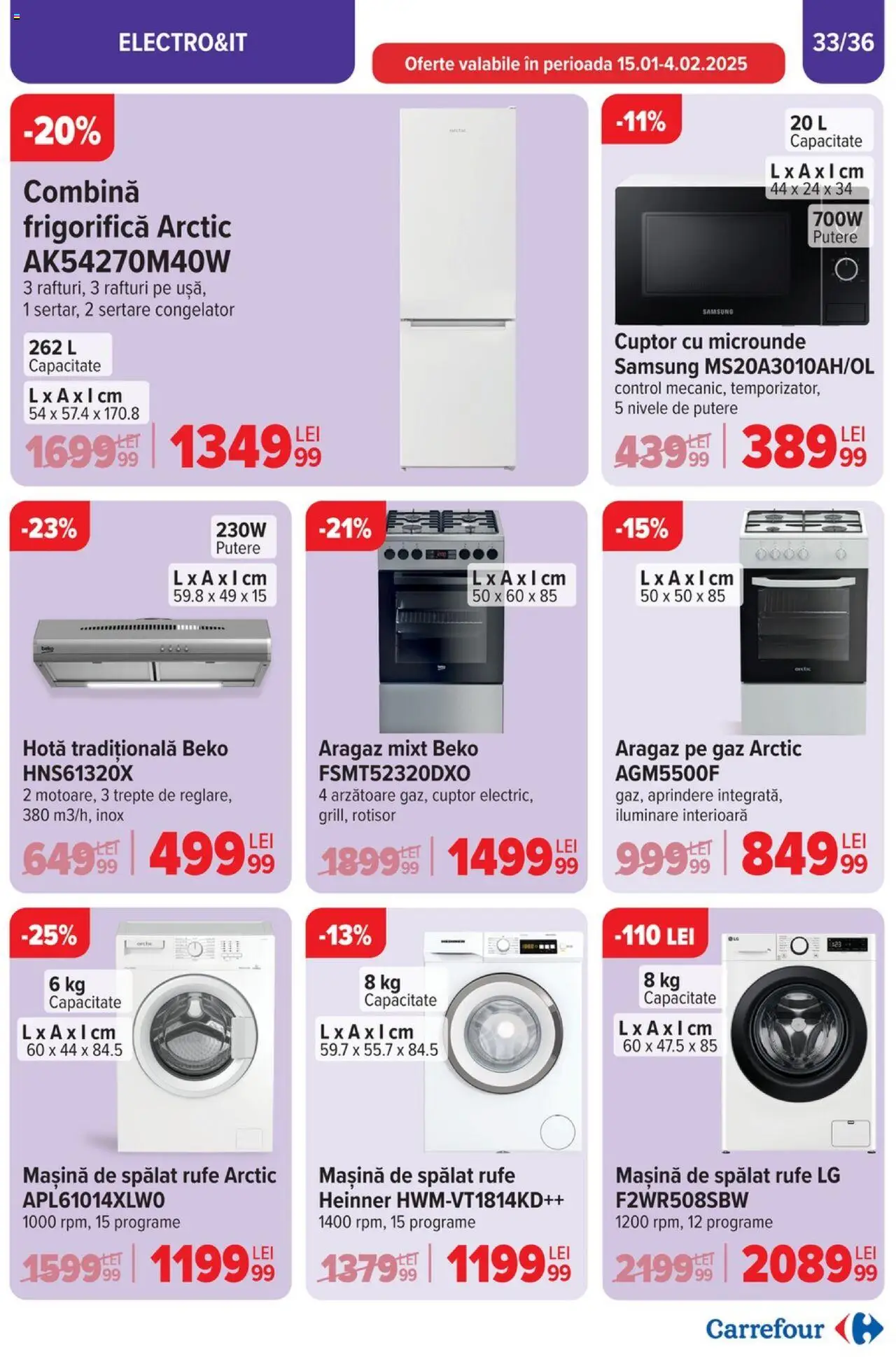 Catalog Carrefour 15 - 21 Ianuarie 2025 | Pagina 33