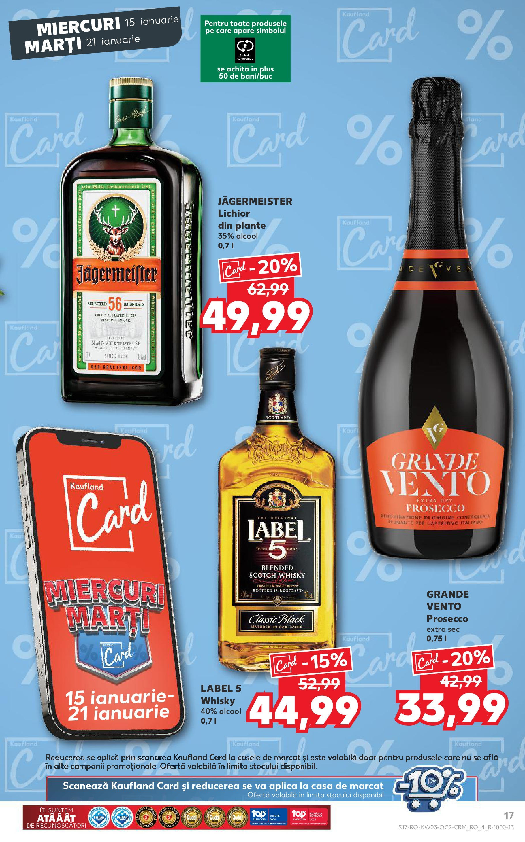 Catalog Kaufland 15 - 21 Ianuarie 2025 | Pagina 17