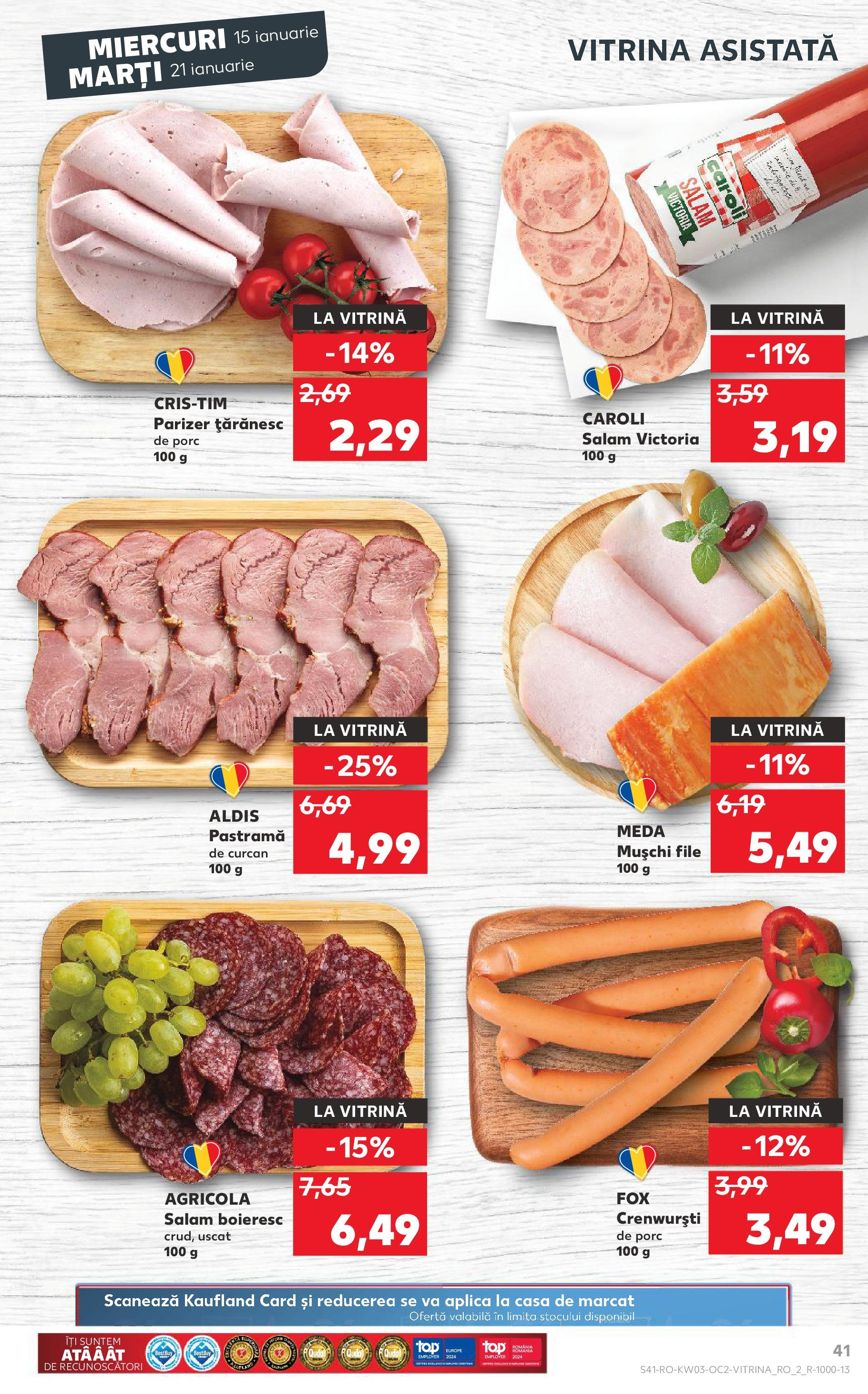 Catalog Kaufland 15 - 21 Ianuarie 2025 | Pagina 41