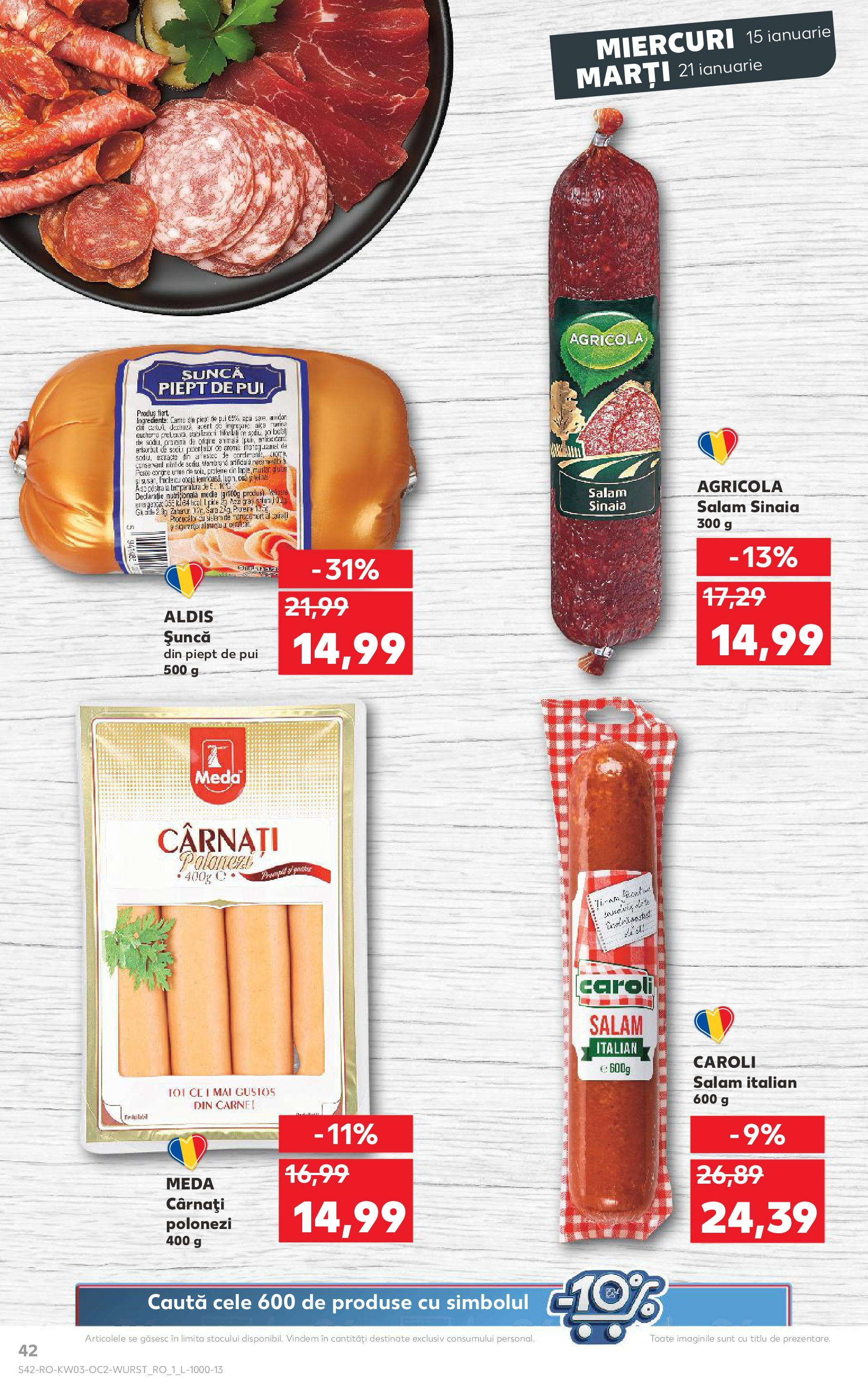 Catalog Kaufland 15 - 21 Ianuarie 2025 | Pagina 42