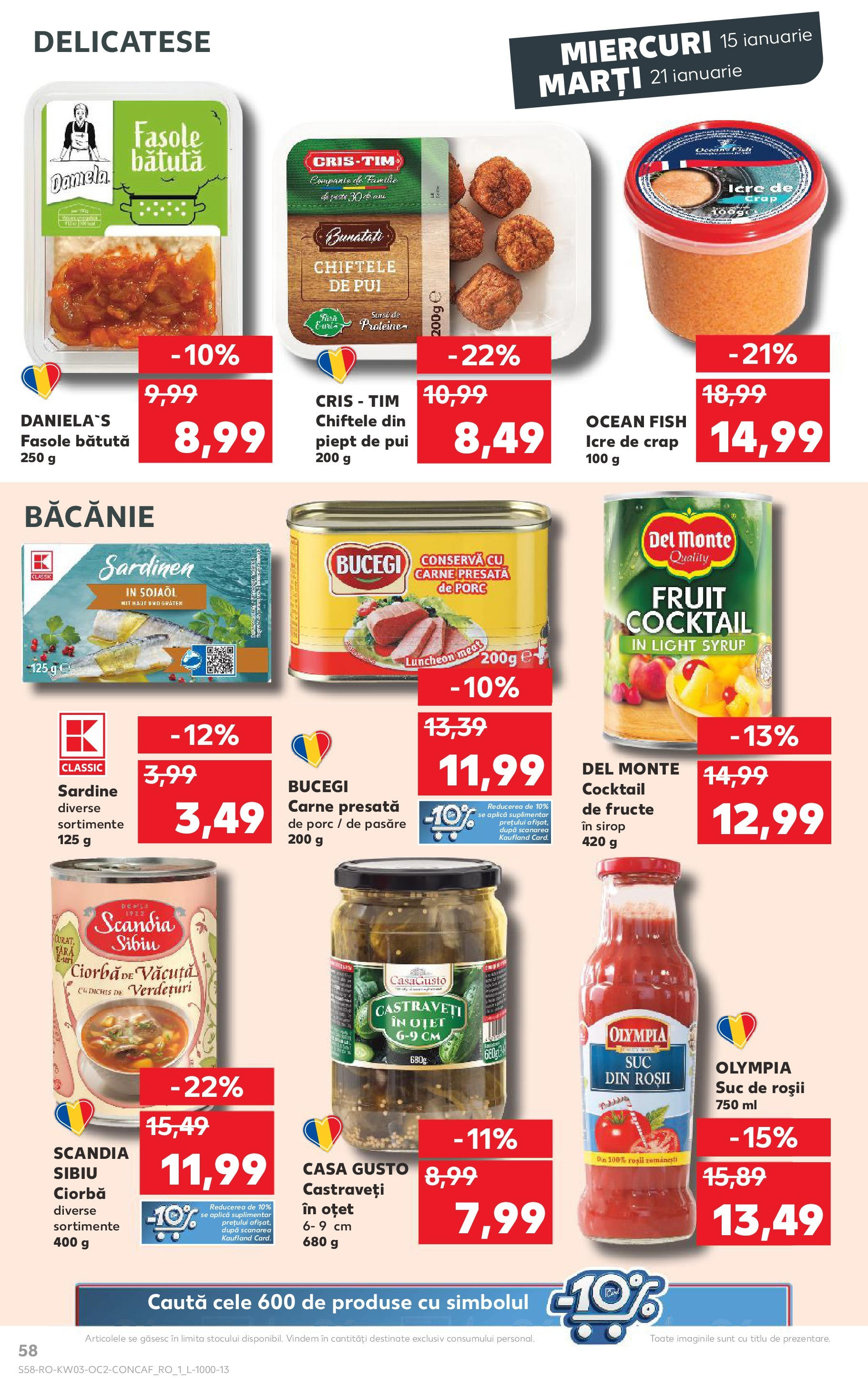 Catalog Kaufland 15 - 21 Ianuarie 2025 | Pagina 58