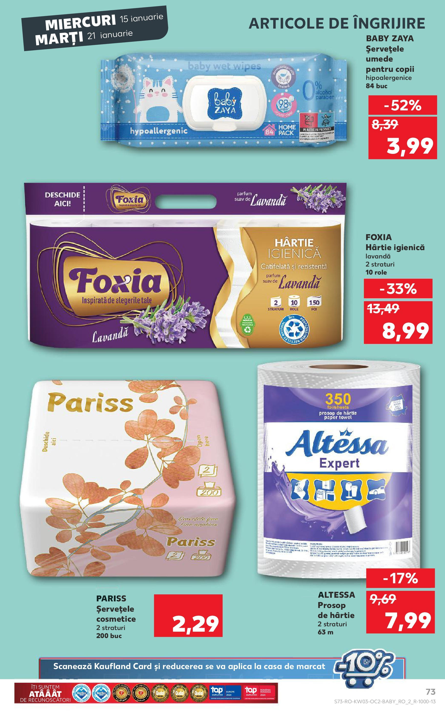 Catalog Kaufland 15 - 21 Ianuarie 2025 | Pagina 73