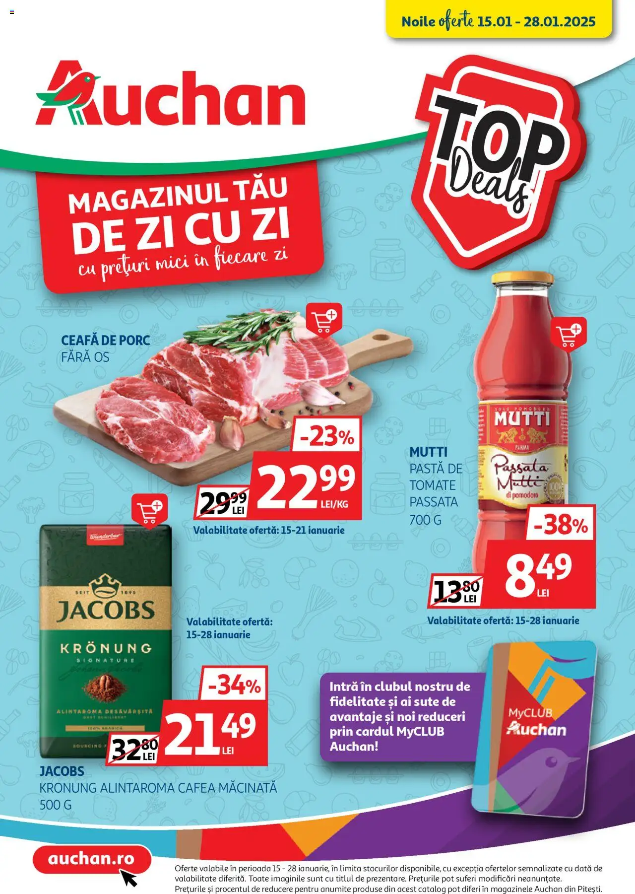 Catalog Auchan 15 - 28 Ianuarie 2025 | Pagina 1