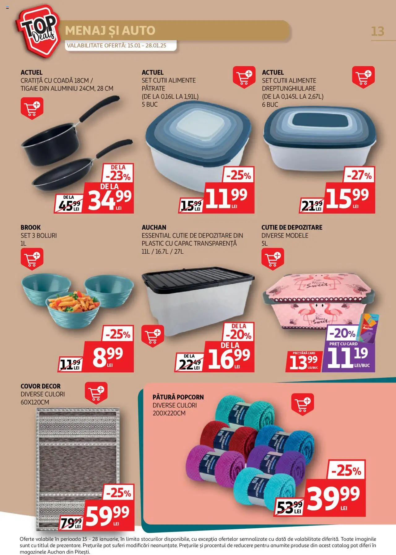 Catalog Auchan 15 - 28 Ianuarie 2025 | Pagina 13