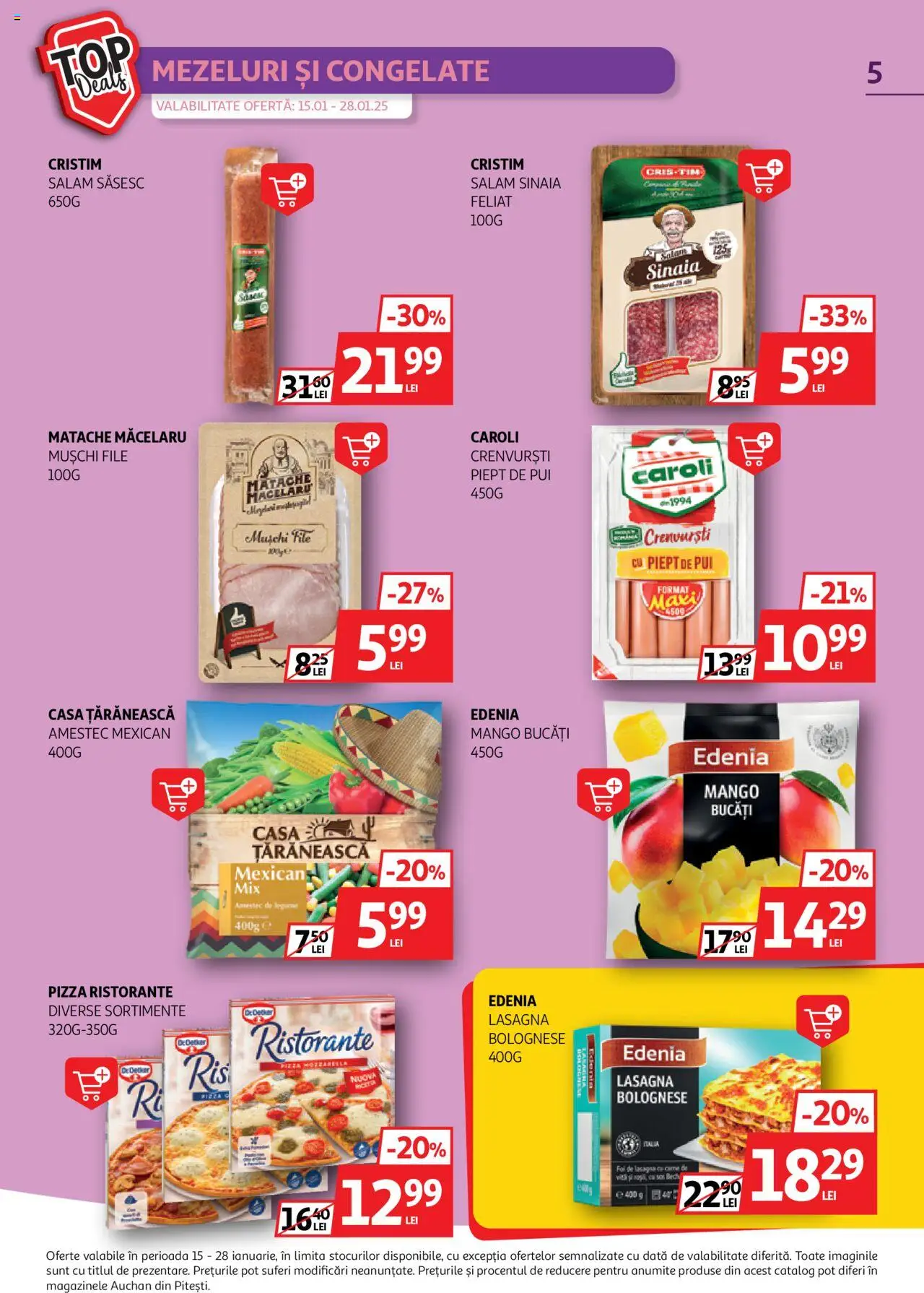 Catalog Auchan 15 - 28 Ianuarie 2025 | Pagina 5