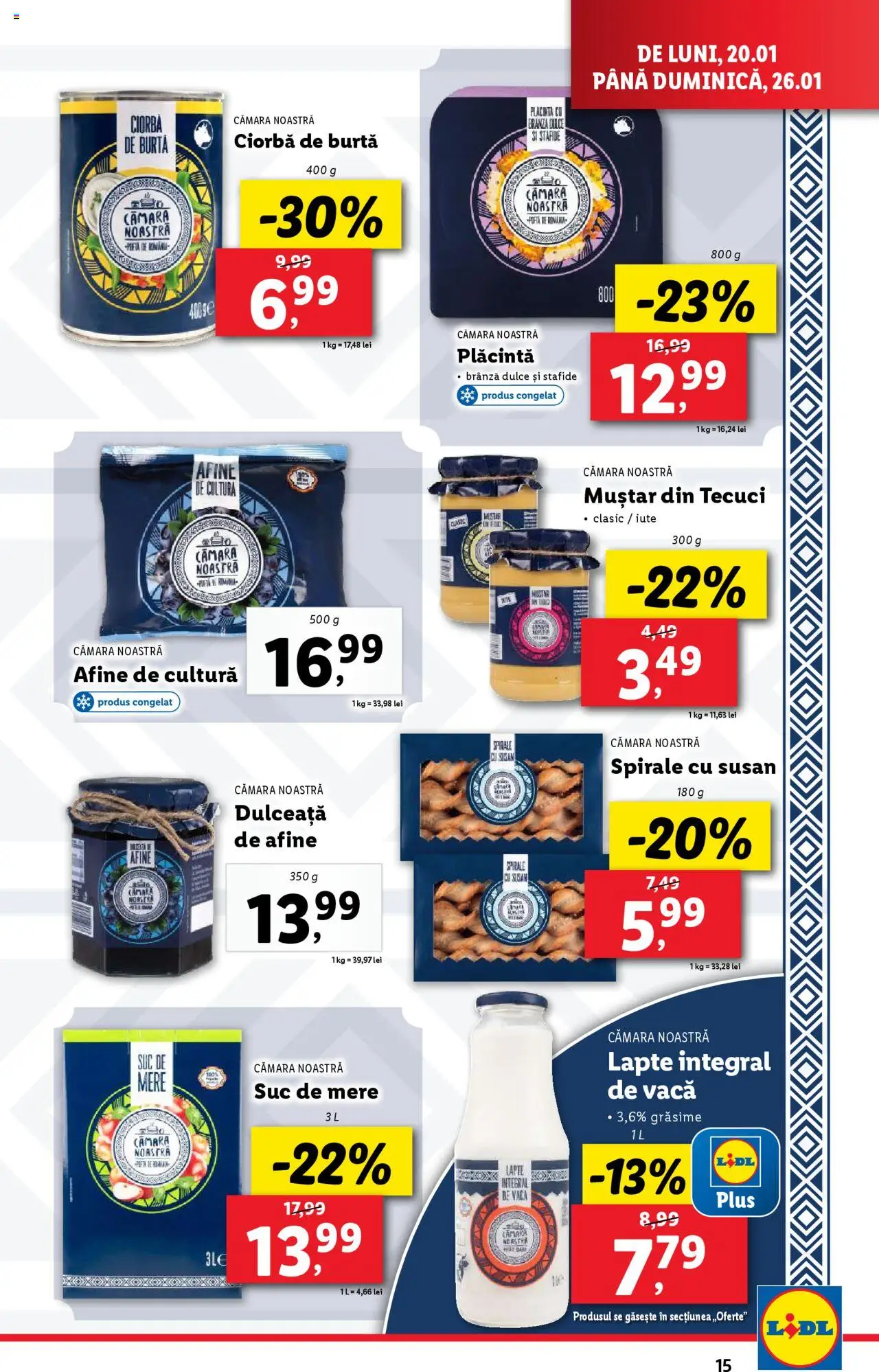 Catalog LIDL 20 - 26 Ianuarie 2025 | Pagina 15