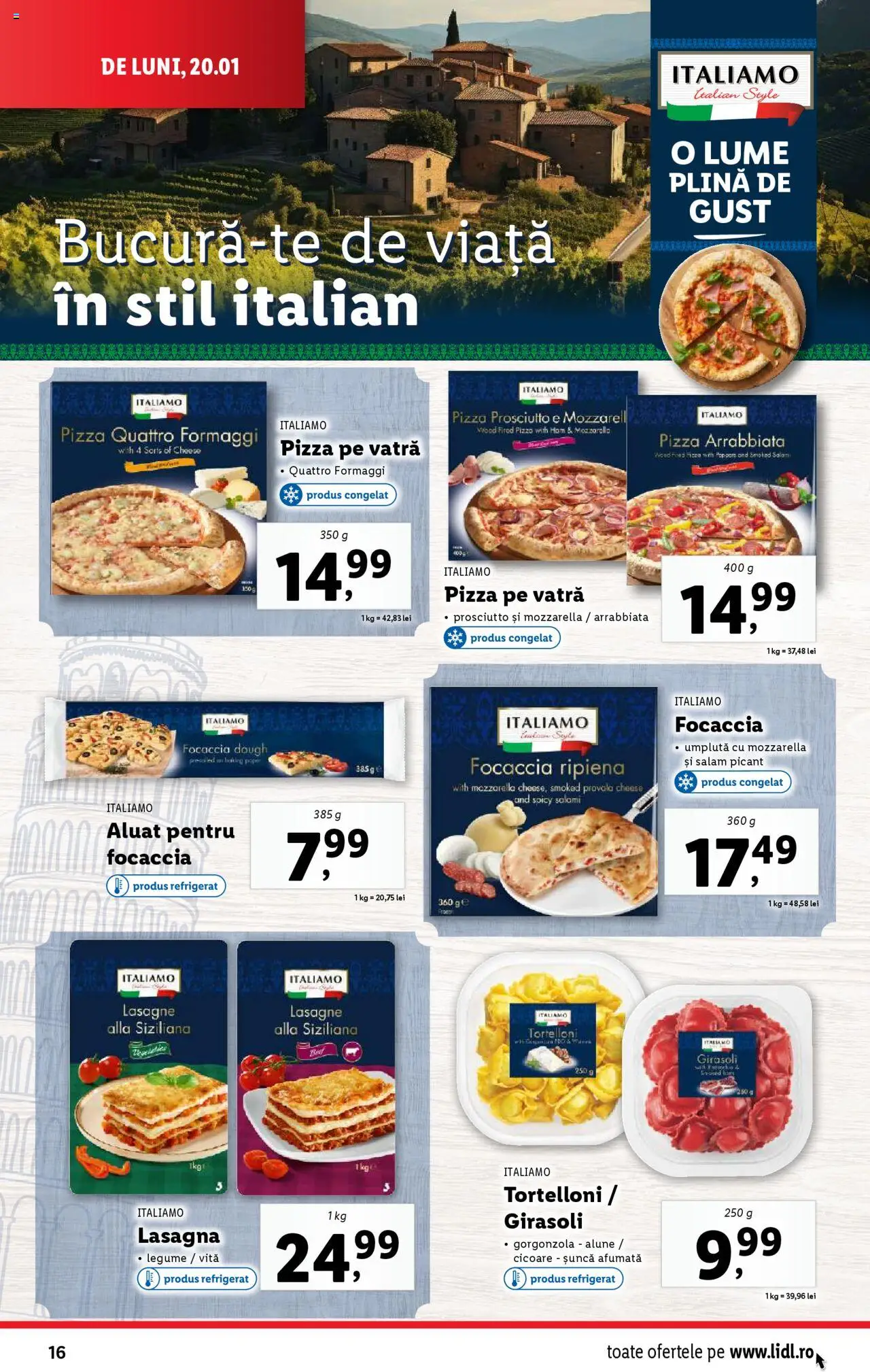 Catalog LIDL 20 - 26 Ianuarie 2025 | Pagina 16