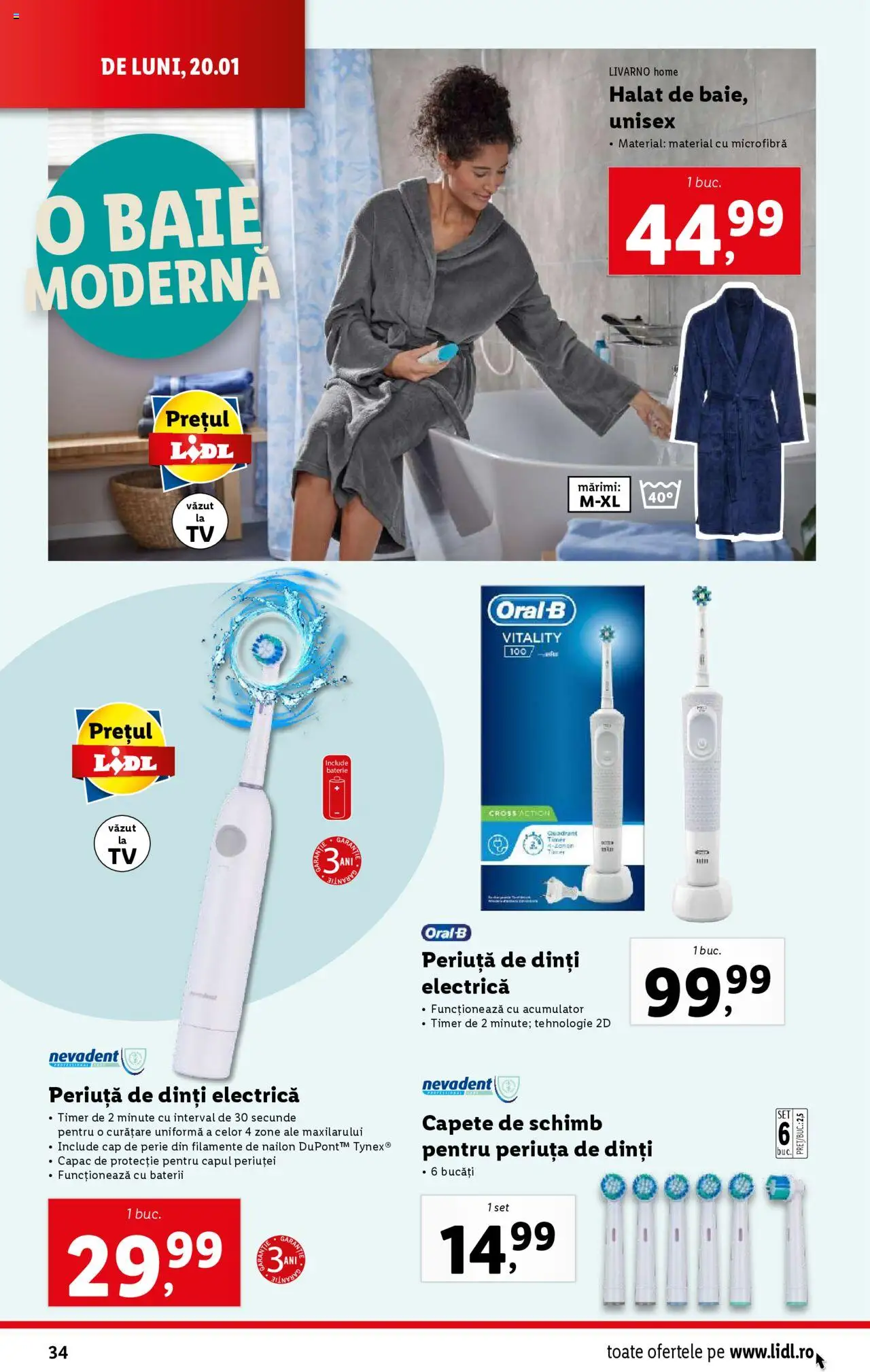 Catalog LIDL 20 - 26 Ianuarie 2025 | Pagina 34