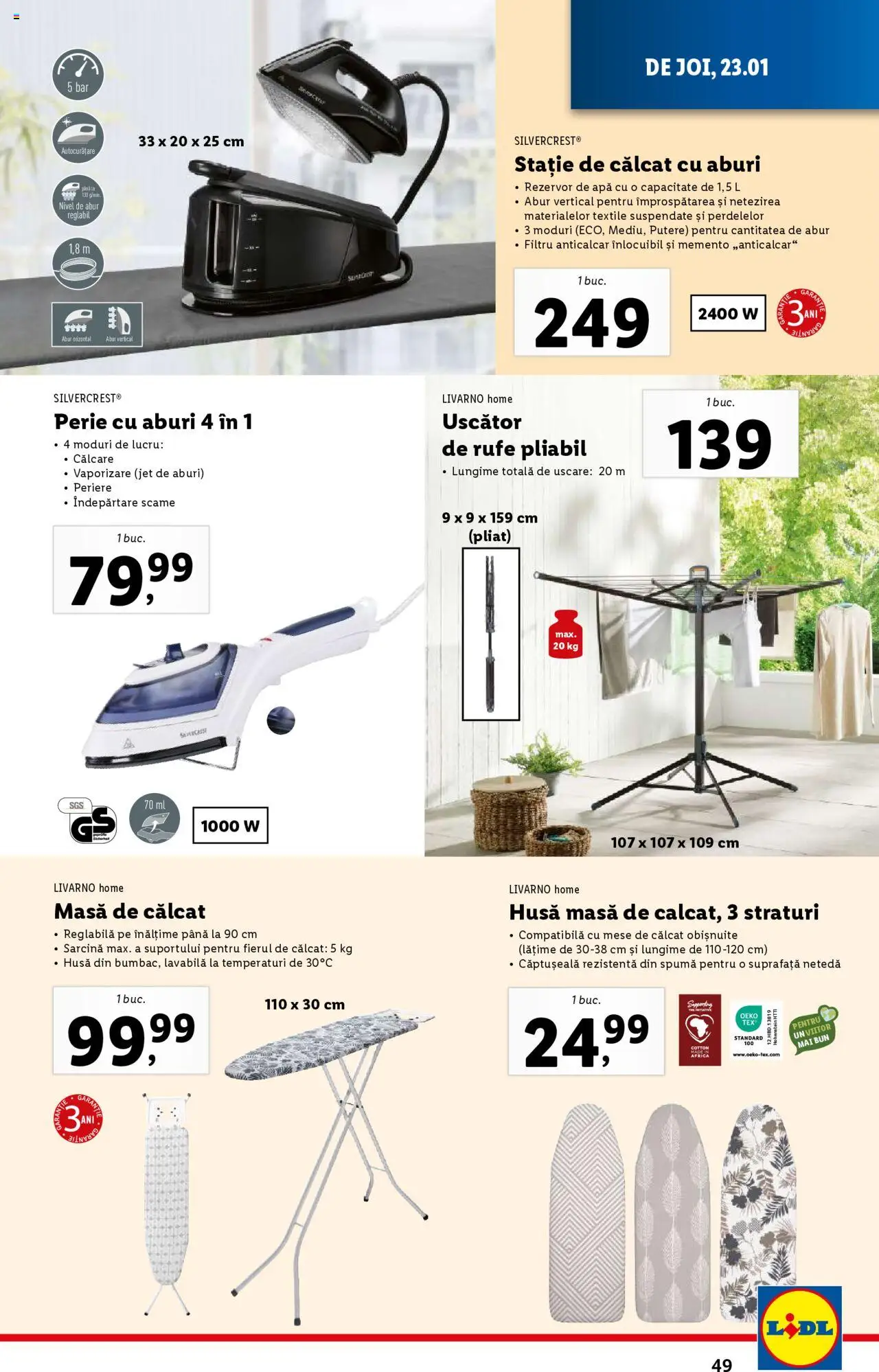 Catalog LIDL 20 - 26 Ianuarie 2025 | Pagina 49