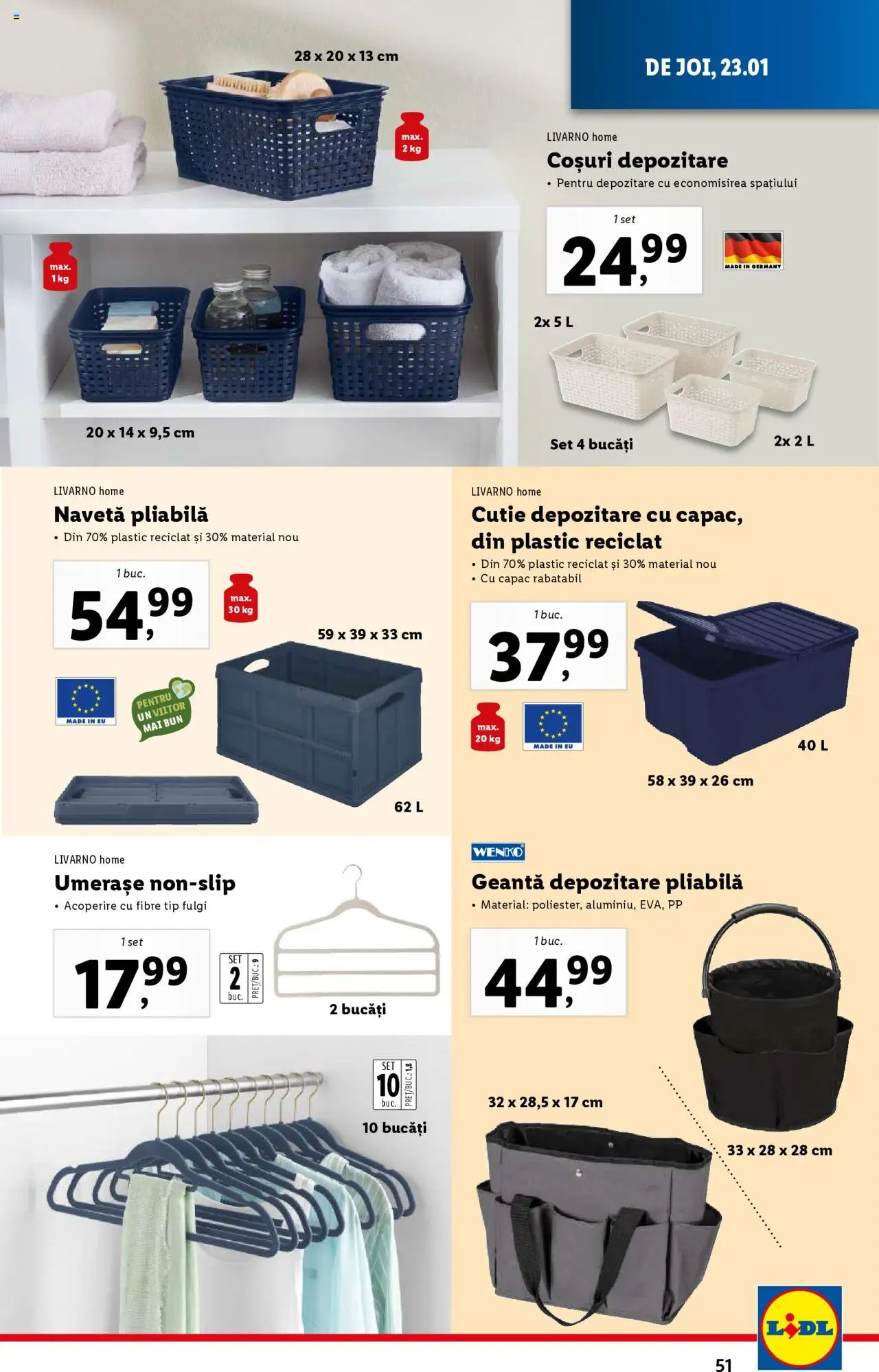 Catalog LIDL 20 - 26 Ianuarie 2025 | Pagina 51