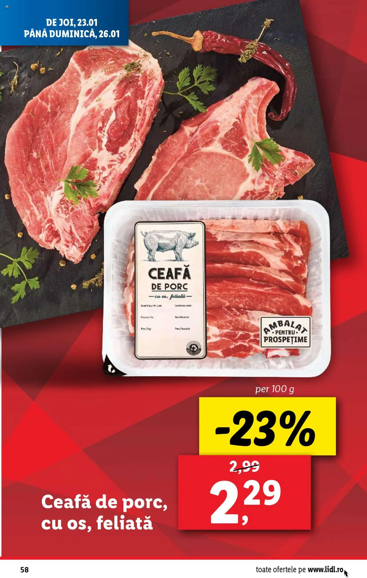 Catalog LIDL 20 - 26 Ianuarie 2025 | Pagina 58