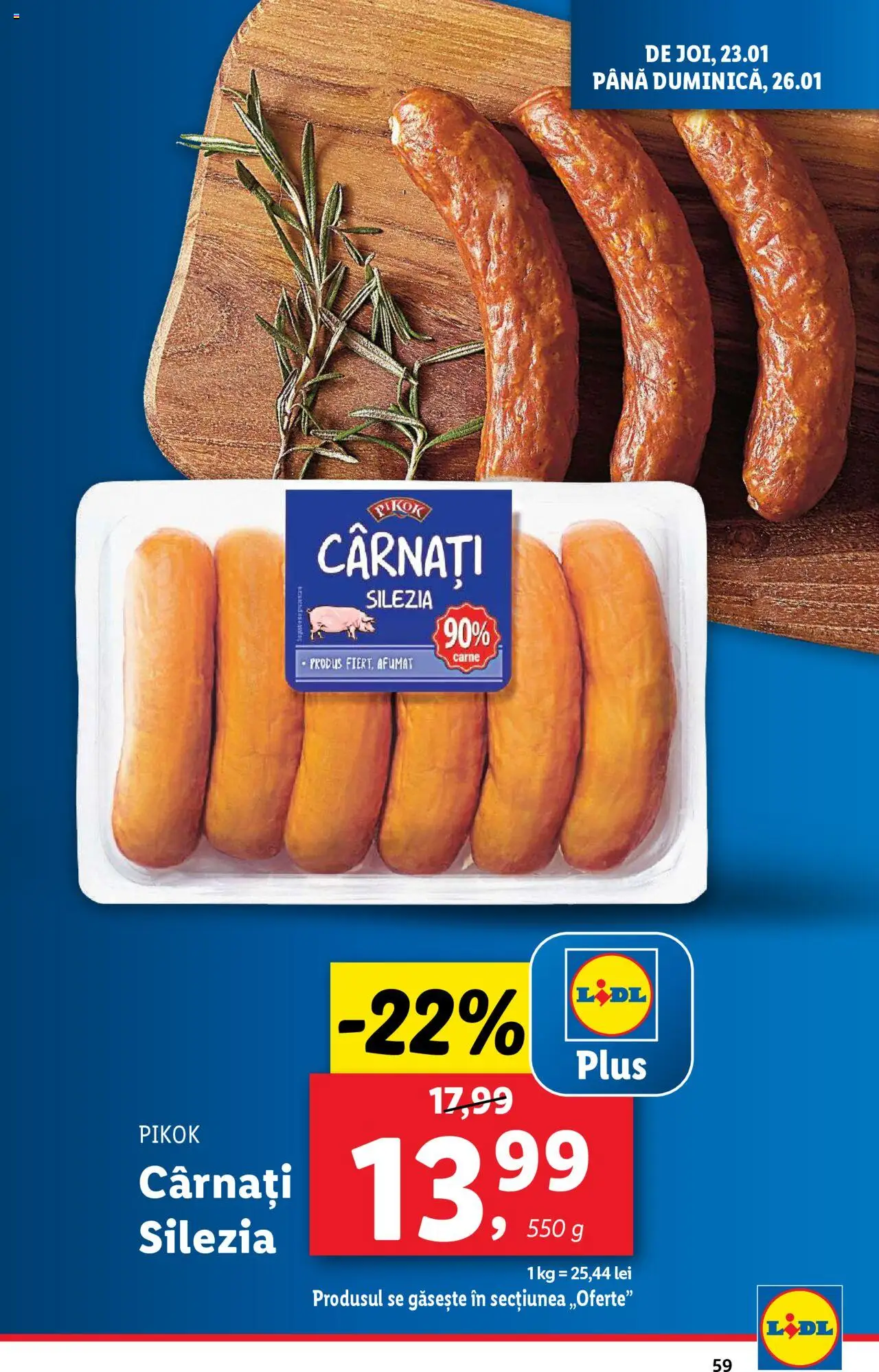 Catalog LIDL 20 - 26 Ianuarie 2025 | Pagina 59