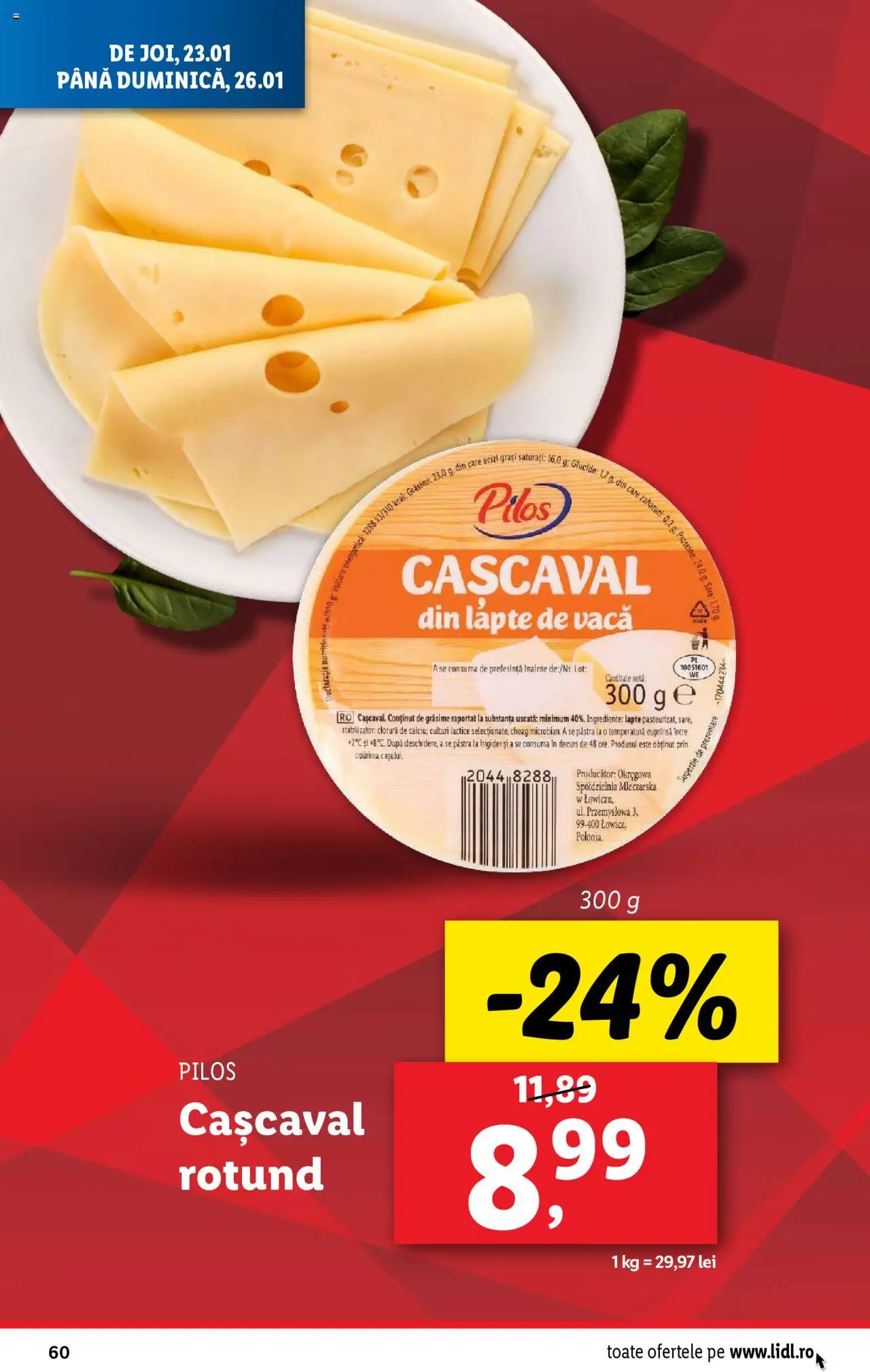 Catalog LIDL 20 - 26 Ianuarie 2025 | Pagina 60