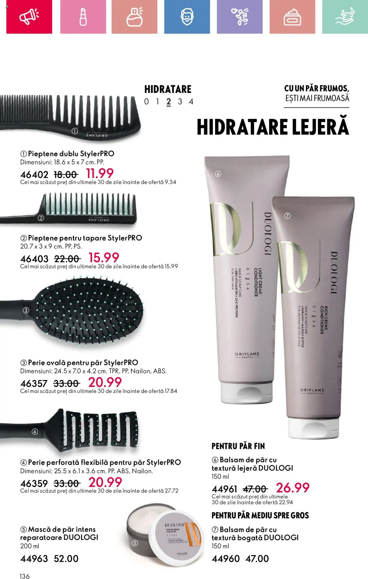 Catalog Oriflame 9 Februarie - 1 Aprilie 2025 | Pagina 136