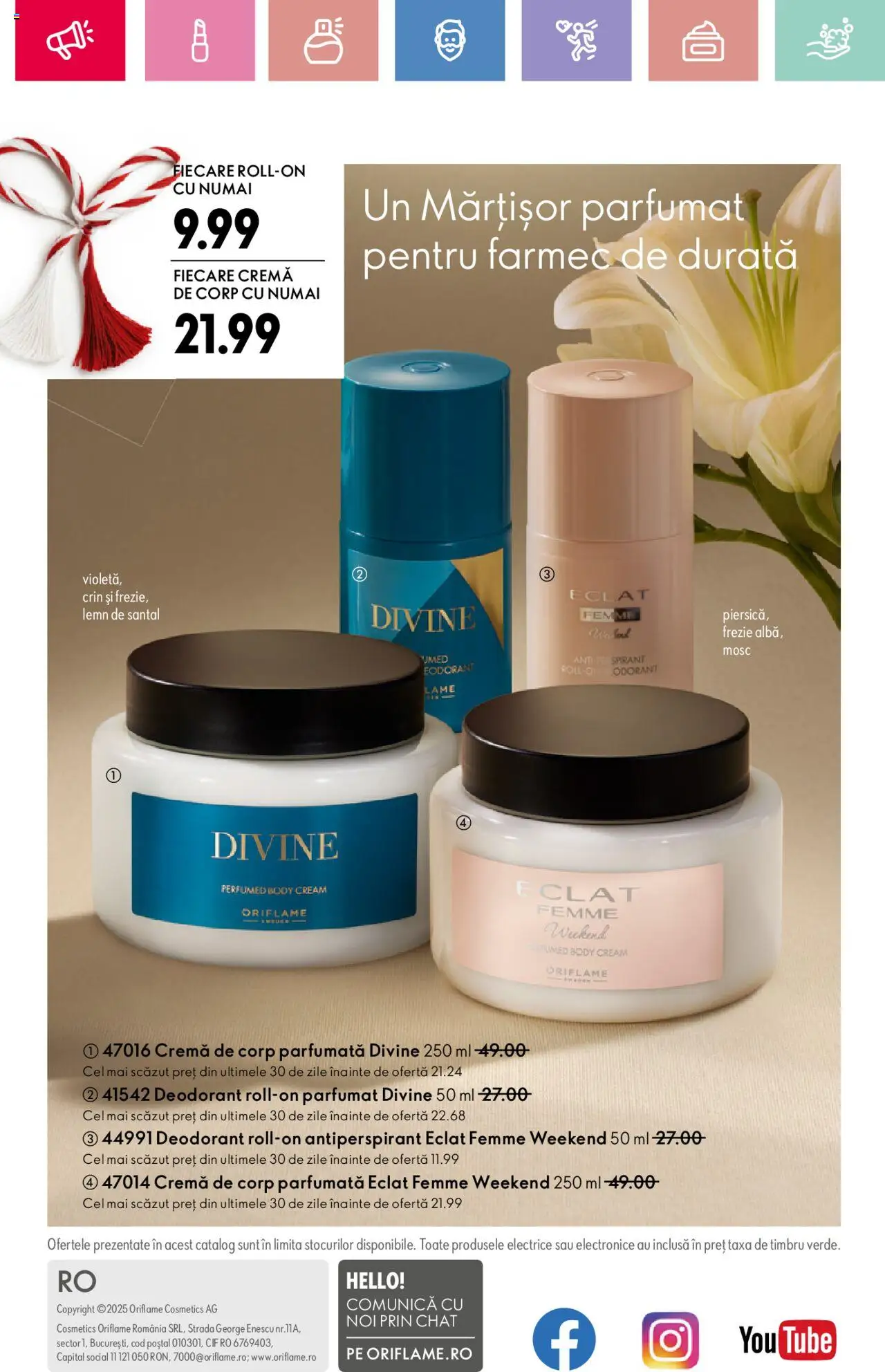 Catalog Oriflame 9 Februarie - 1 Aprilie 2025 | Pagina 180