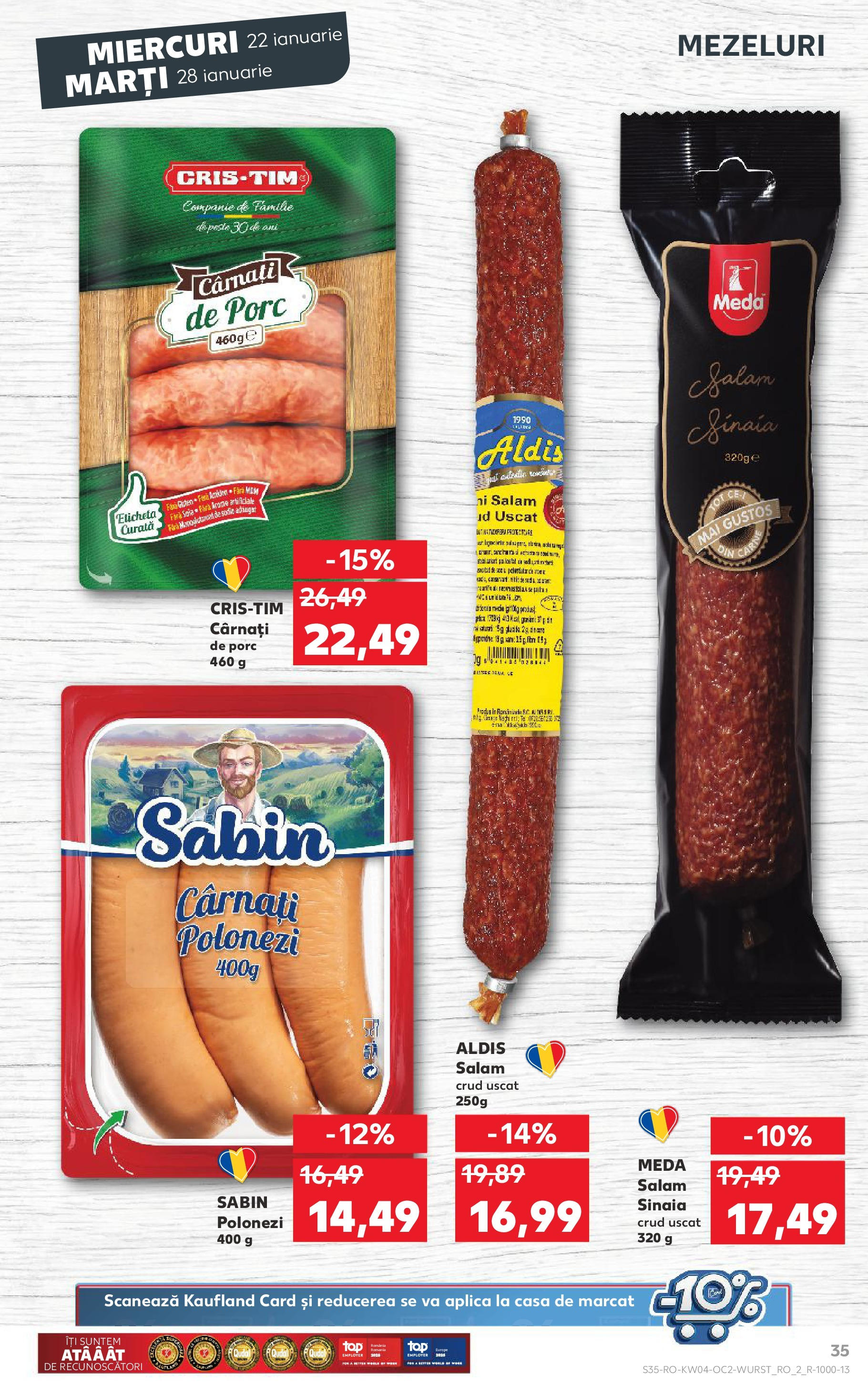 Catalog Kaufland 22 - 28 Ianuarie 2025 | Pagina 35