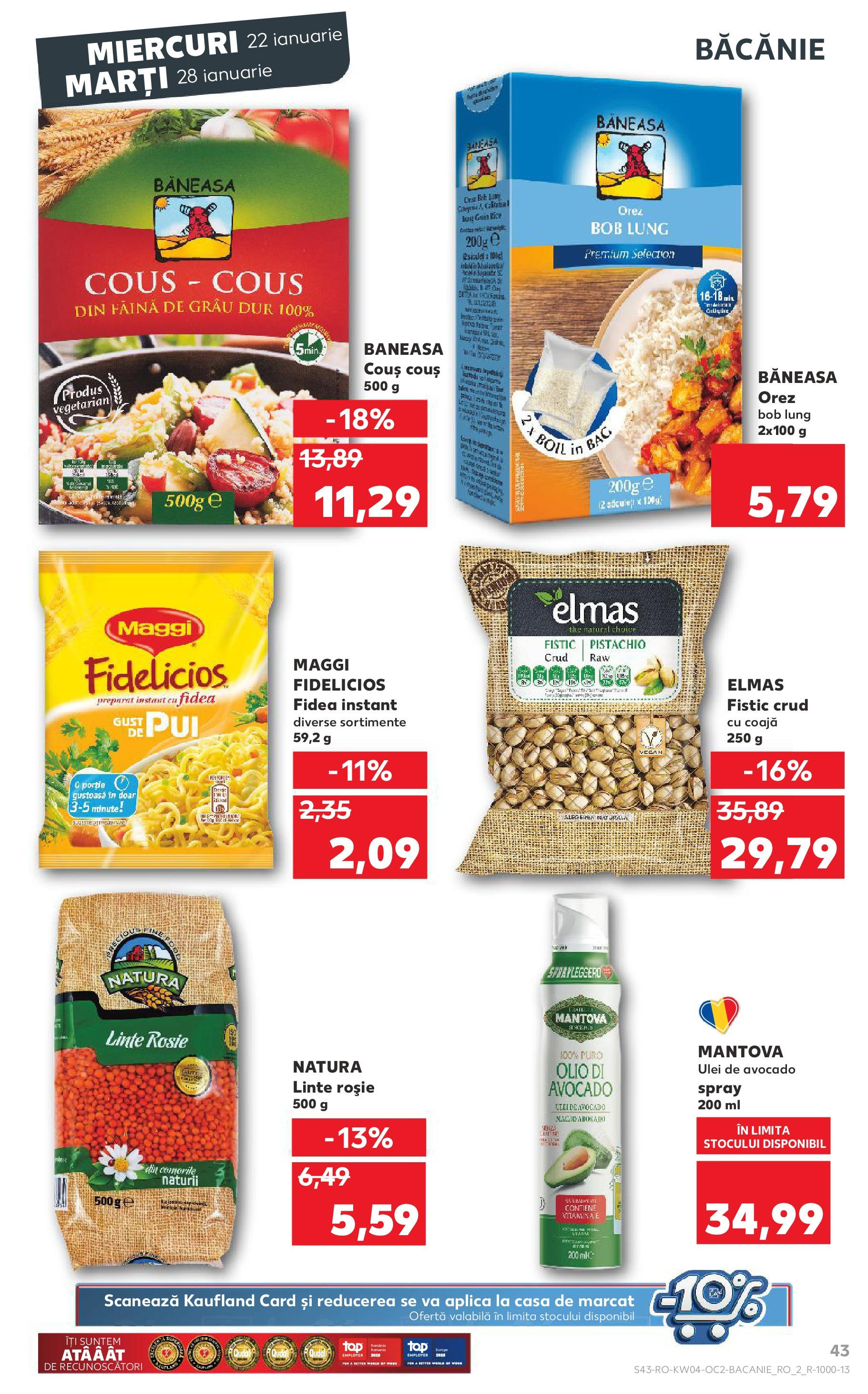 Catalog Kaufland 22 - 28 Ianuarie 2025 | Pagina 43