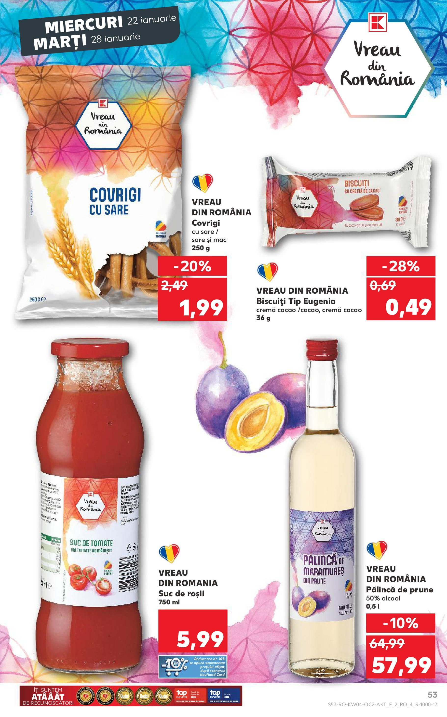 Catalog Kaufland 22 - 28 Ianuarie 2025 | Pagina 53