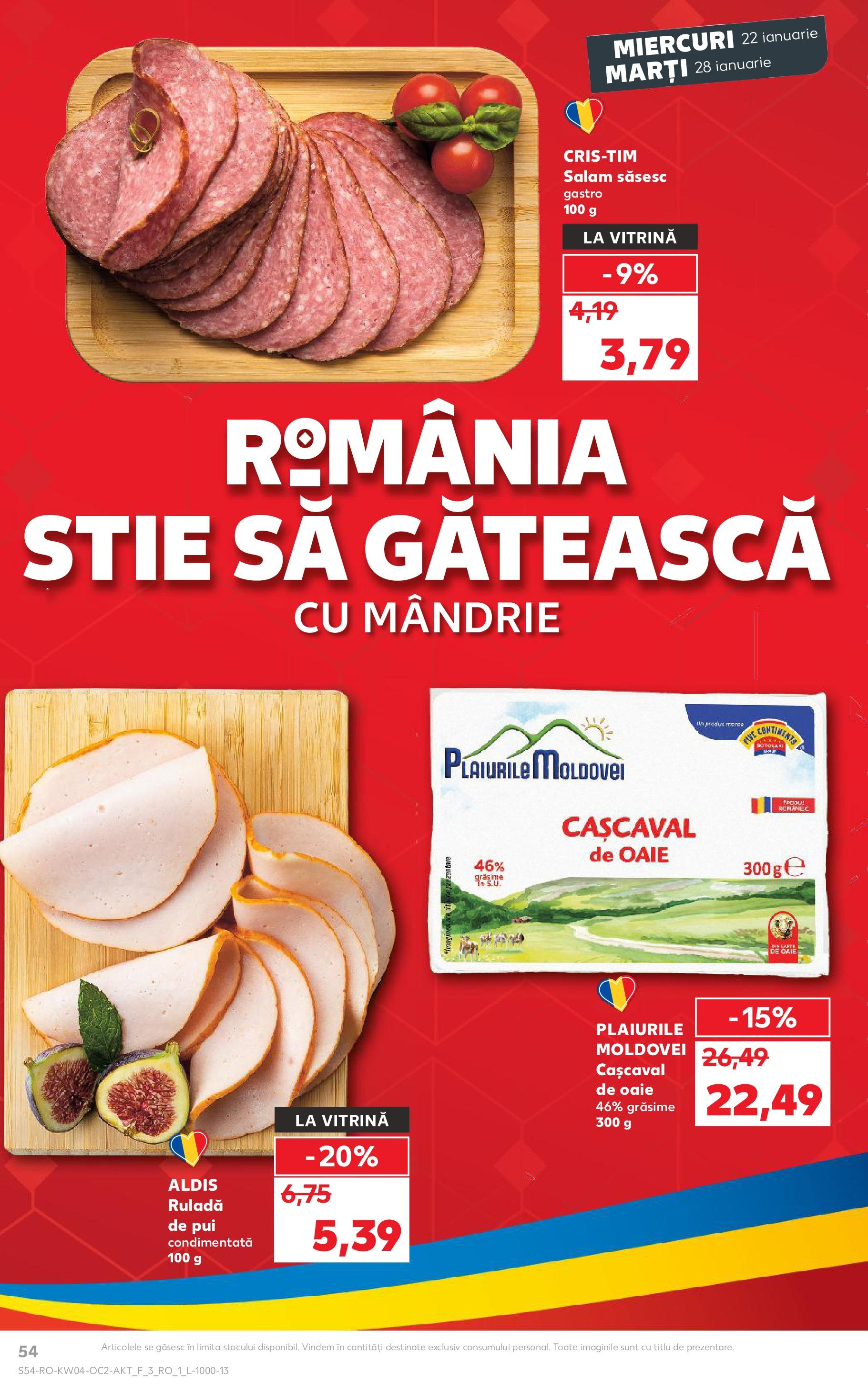 Catalog Kaufland 22 - 28 Ianuarie 2025 | Pagina 54