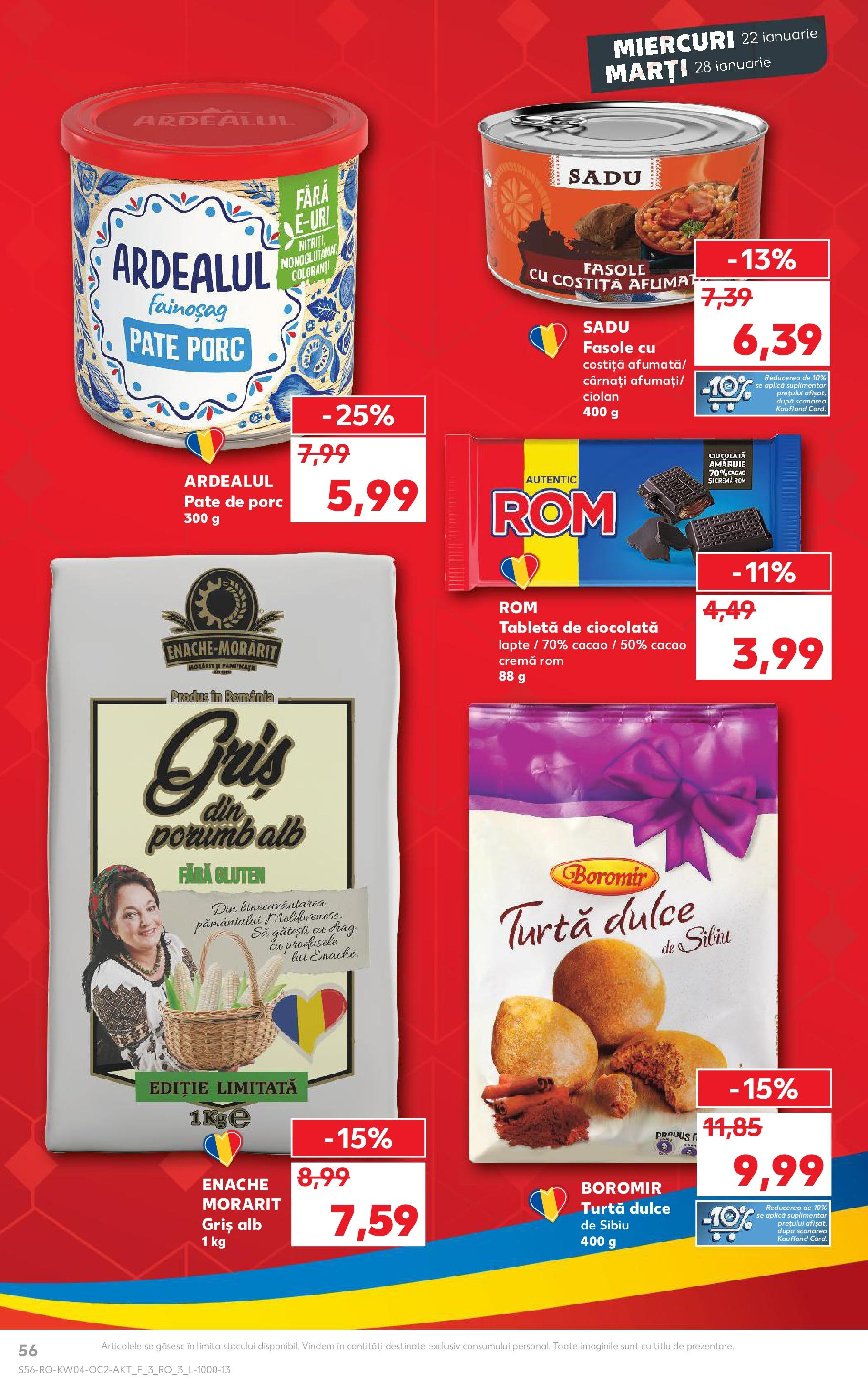 Catalog Kaufland 22 - 28 Ianuarie 2025 | Pagina 56