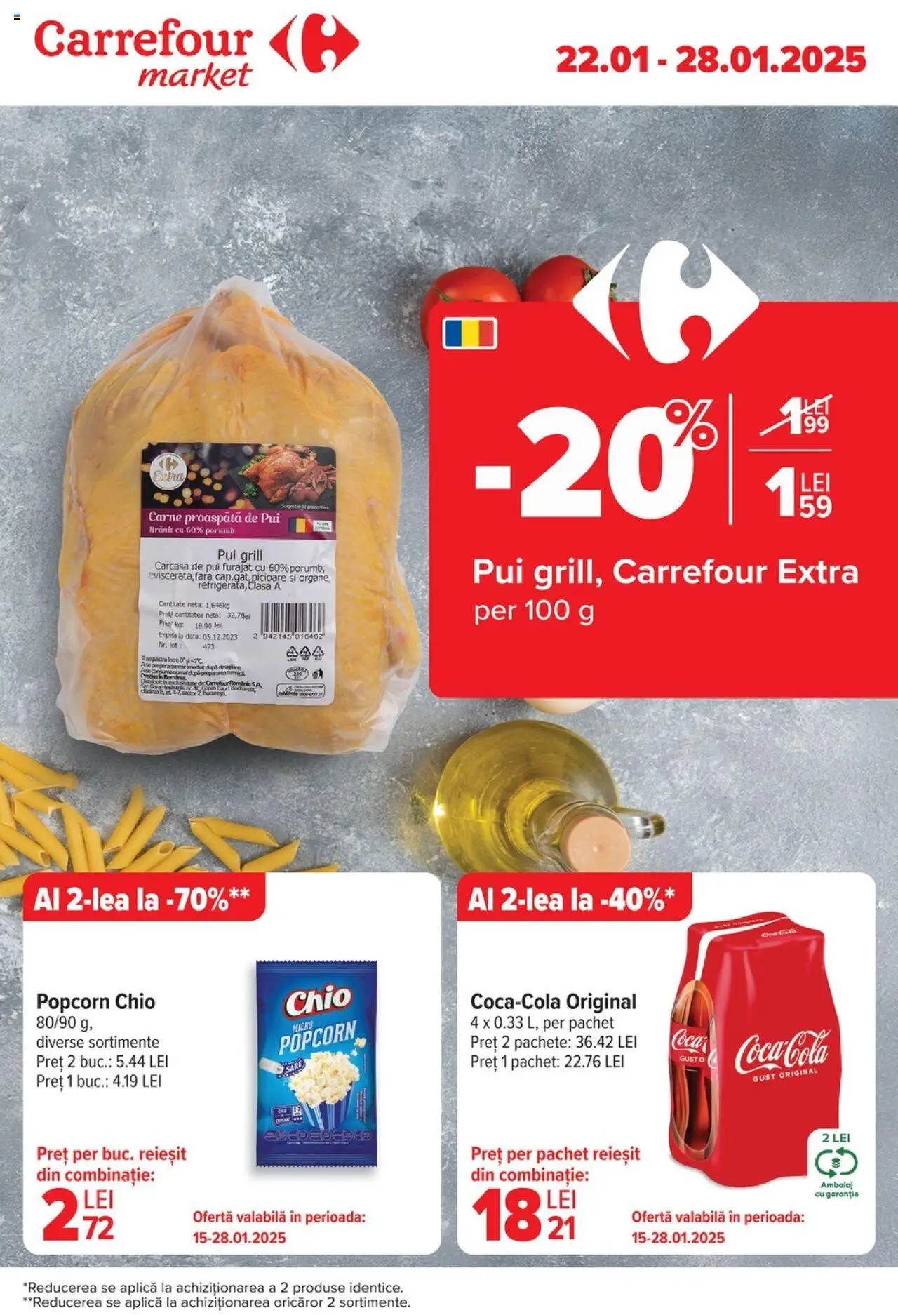 Catalog Carrefour 22 - 28 Ianuarie 2025 | Pagina 1