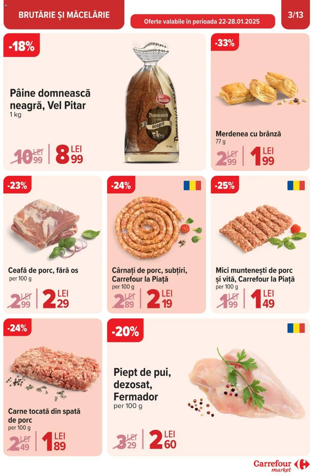 Catalog Carrefour 22 - 28 Ianuarie 2025 | Pagina 3