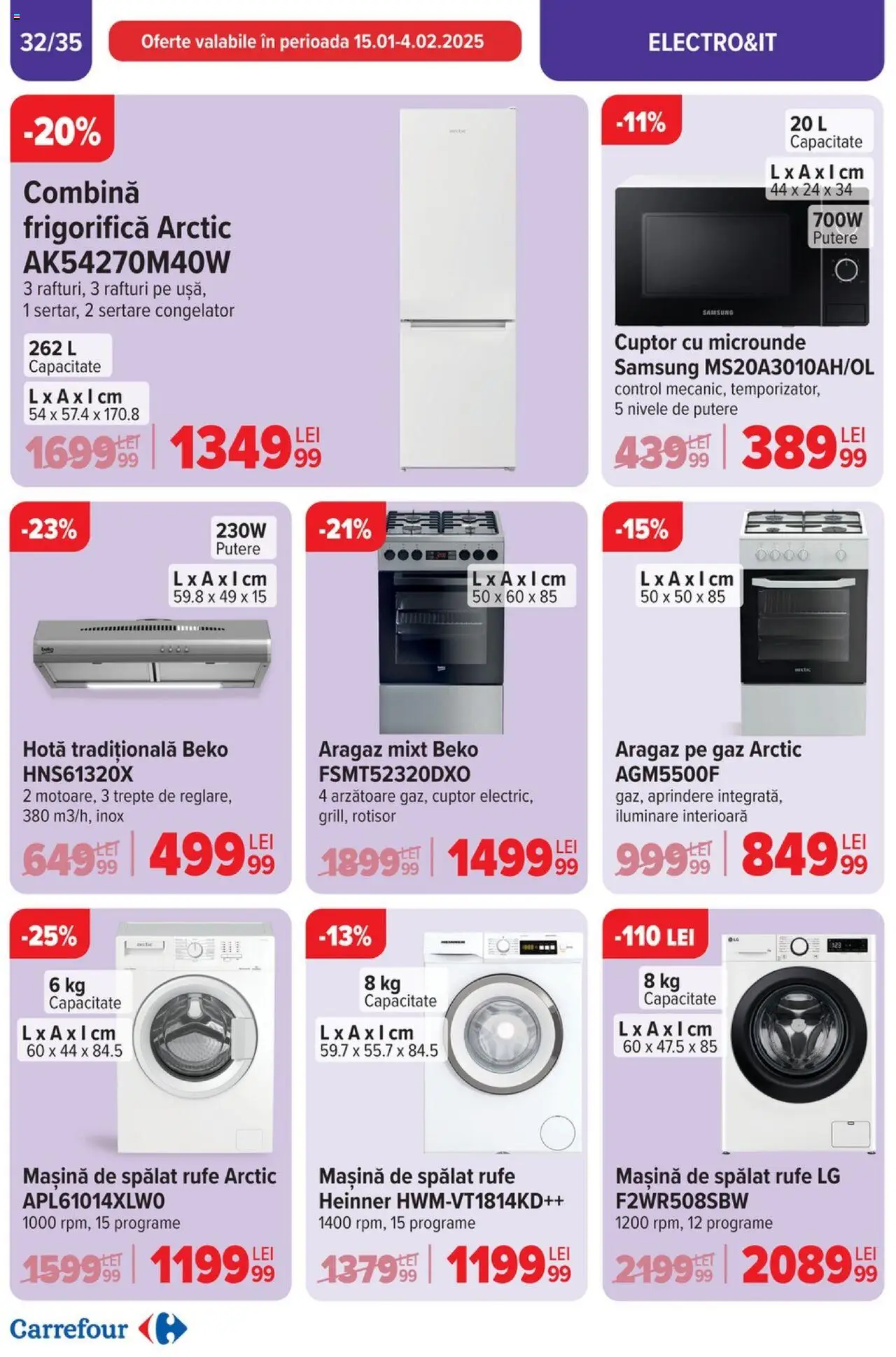 Catalog Carrefour 22 - 28 Ianuarie 2025 | Pagina 32