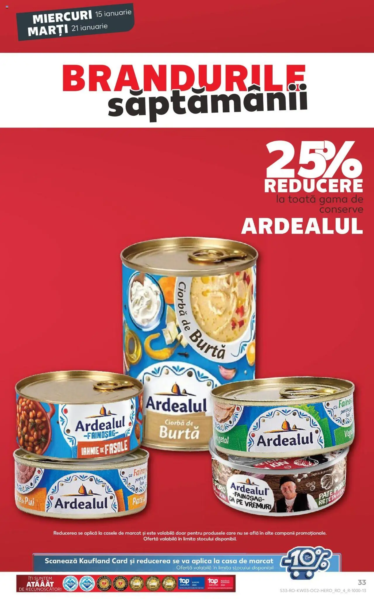 Catalog Kaufland 15 - 21 Ianuarie 2025 | Pagina 33