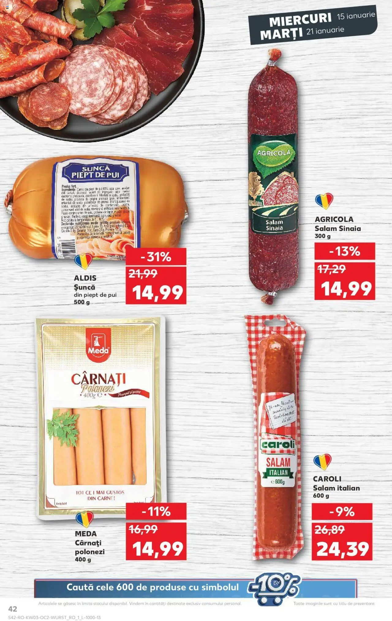 Catalog Kaufland 15 - 21 Ianuarie 2025 | Pagina 42