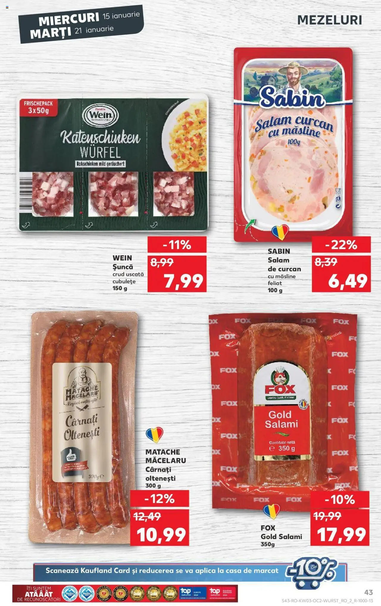 Catalog Kaufland 15 - 21 Ianuarie 2025 | Pagina 43