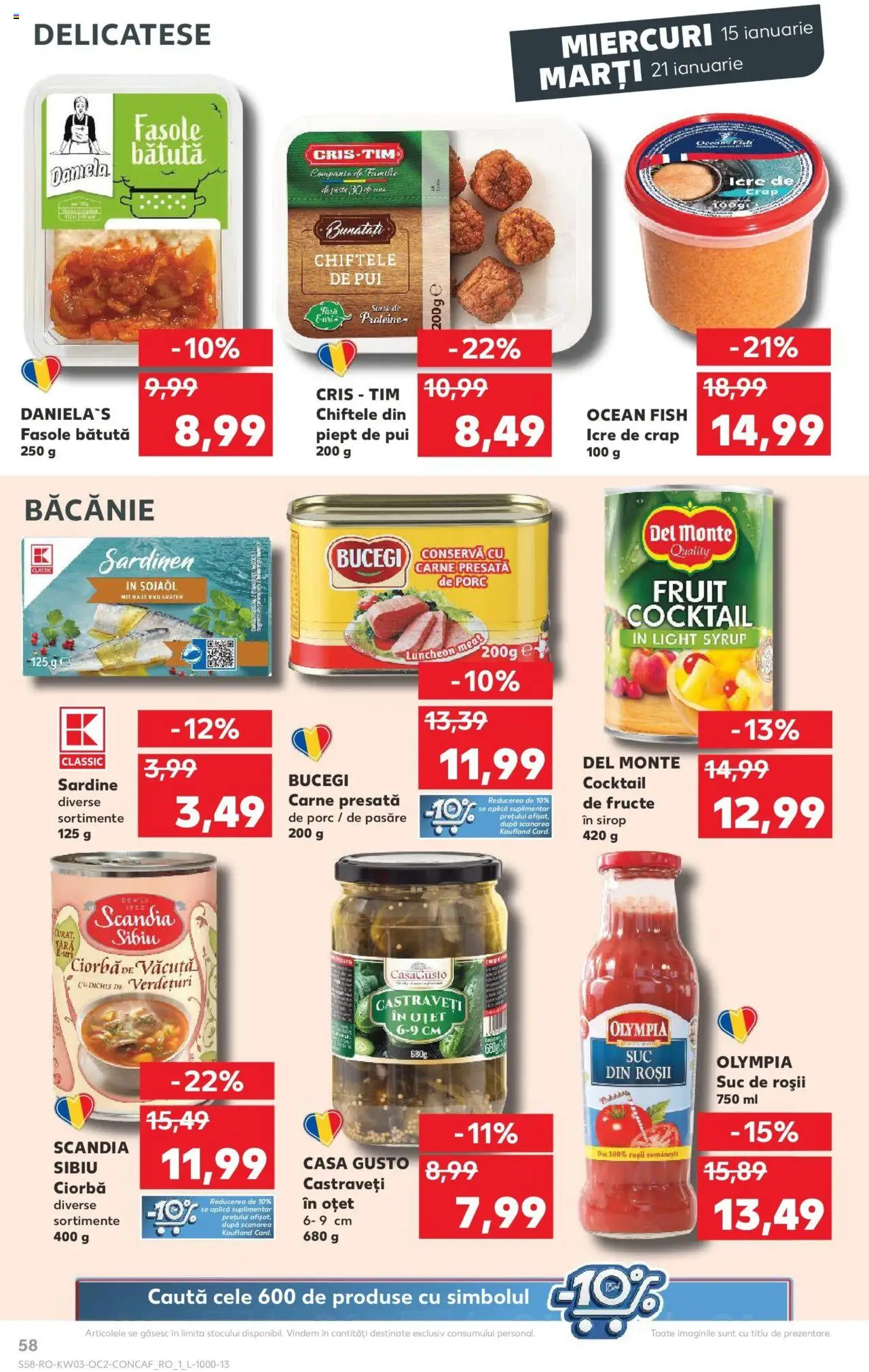 Catalog Kaufland 15 - 21 Ianuarie 2025 | Pagina 58