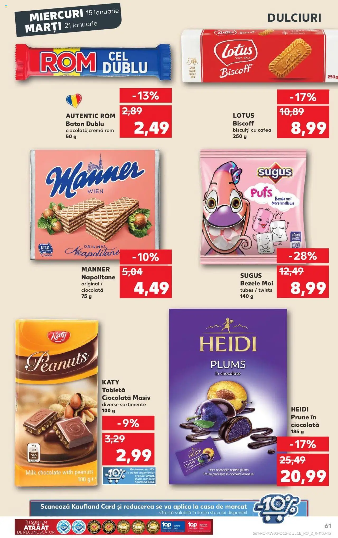 Catalog Kaufland 15 - 21 Ianuarie 2025 | Pagina 61