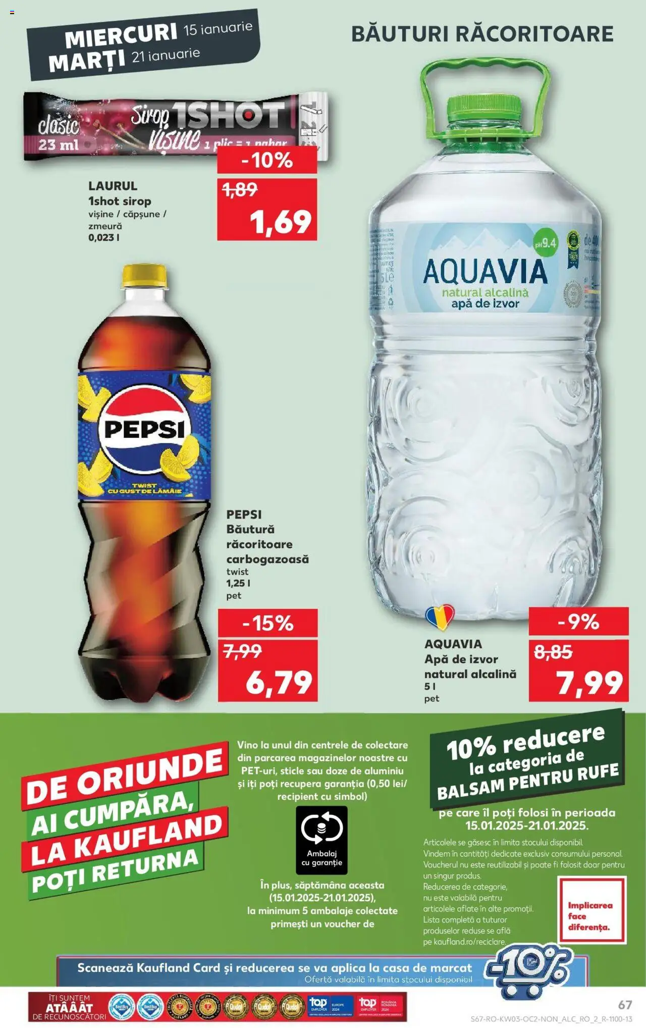 Catalog Kaufland 15 - 21 Ianuarie 2025 | Pagina 67