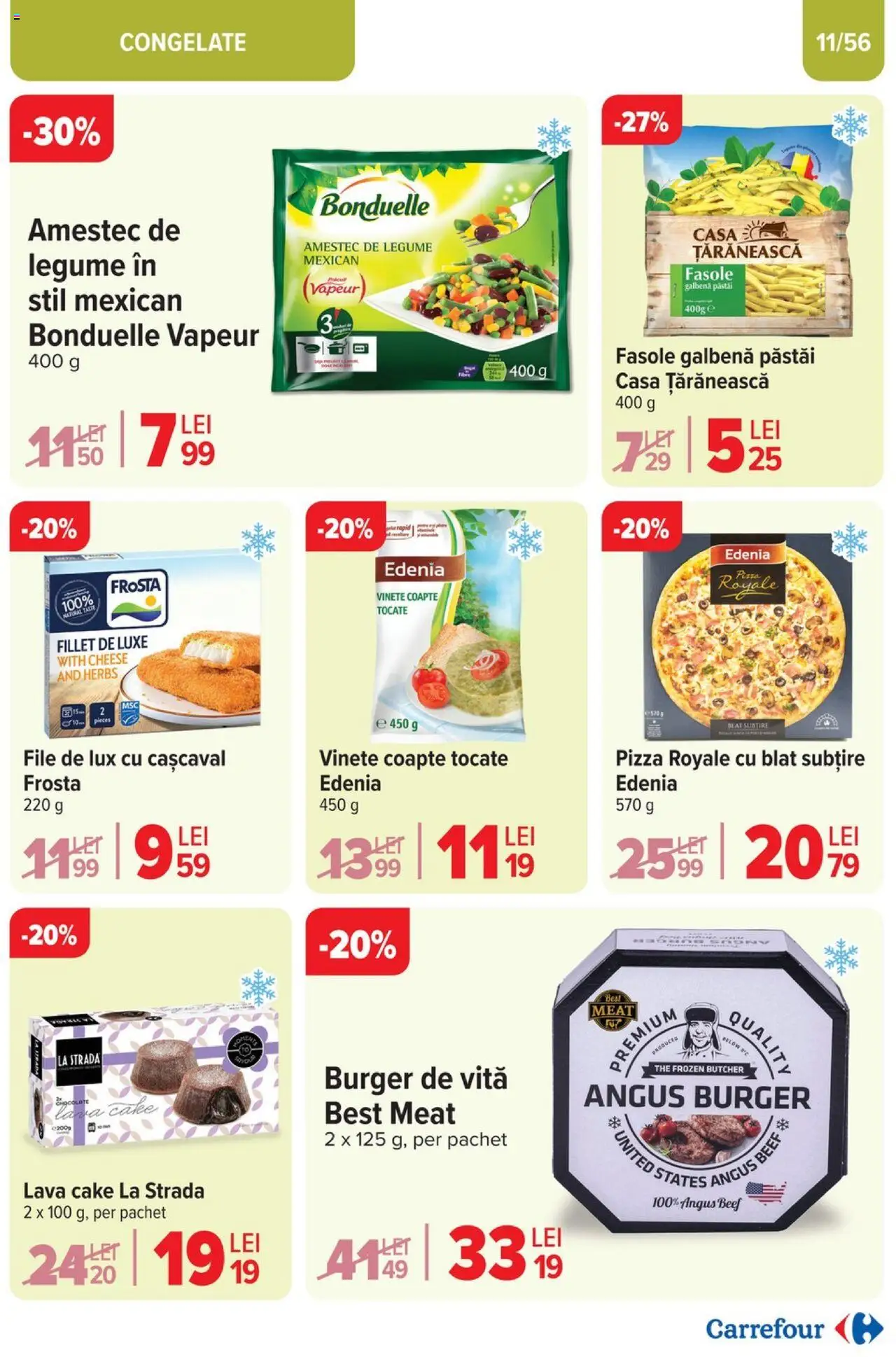 Catalog Carrefour 5 - 11 Februarie 2025 | Pagina 11 | Produse: Cașcaval, Pizza, Burger, Legume