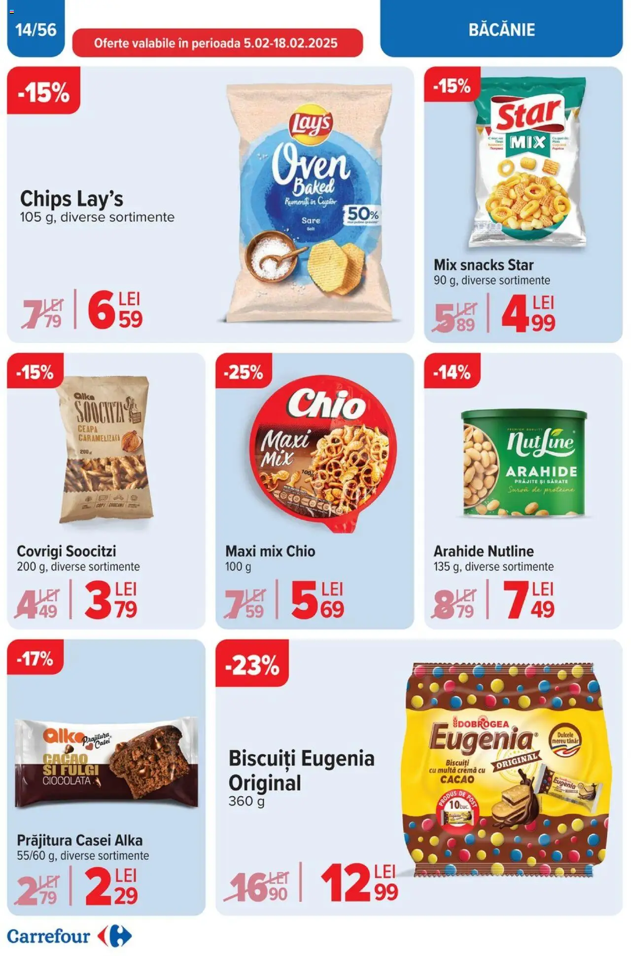 Catalog Carrefour 5 - 11 Februarie 2025 | Pagina 14 | Produse: Prăjitură, Ciocolată, Cacao, Ceapă