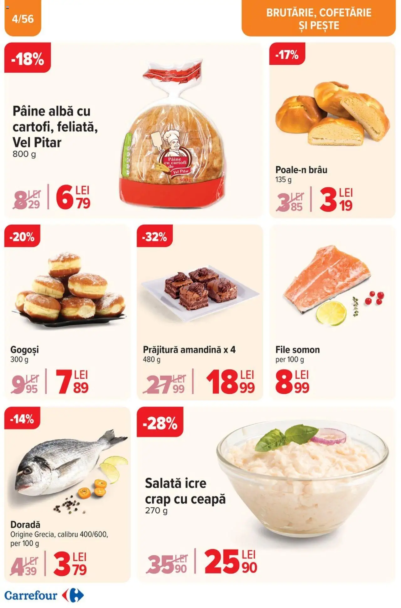 Catalog Carrefour 5 - 11 Februarie 2025 | Pagina 4 | Produse: Gogoși, Salată, Cartofi, Ceapă