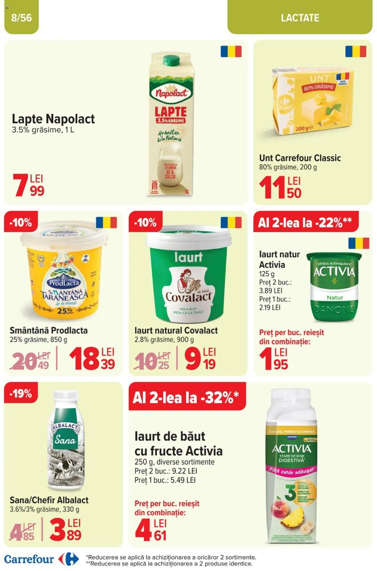 Catalog Carrefour 5 - 11 Februarie 2025 | Pagina 8 | Produse: Lapte, Ananas, Smântână, Fructe