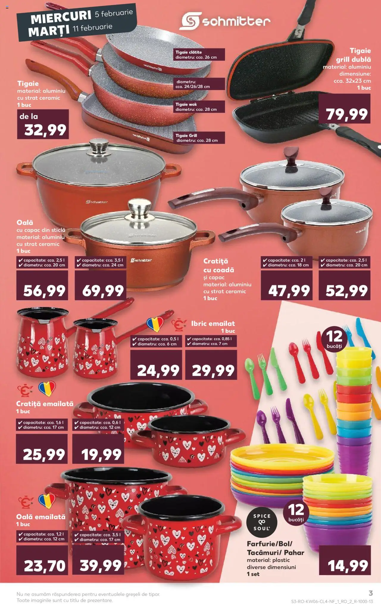 Catalog Kaufland 5 - 9 Februarie 2025 | Pagina 3 | Produse: Tigaie, Cratiță, Grill, Clătite