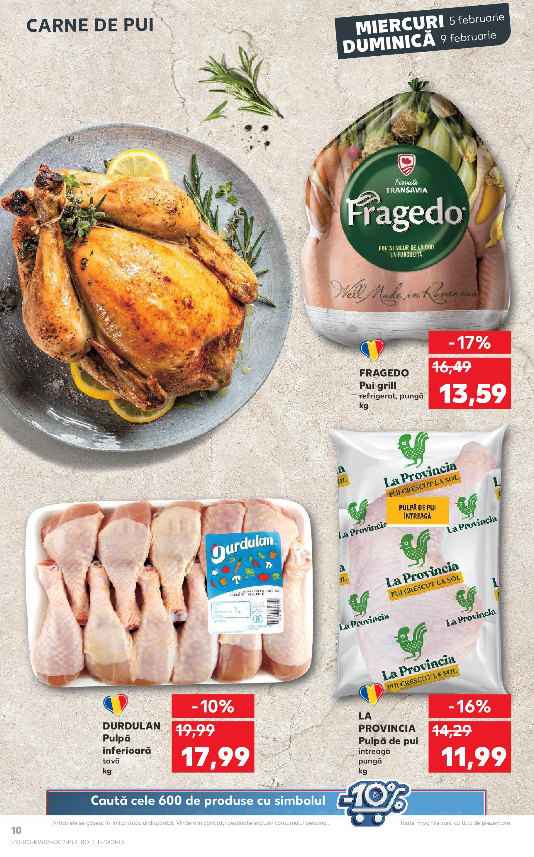 Catalog Kaufland 5 - 11 Februarie 2025 | Pagina 10 | Produse: Pungă, Grill, Carne De Pui