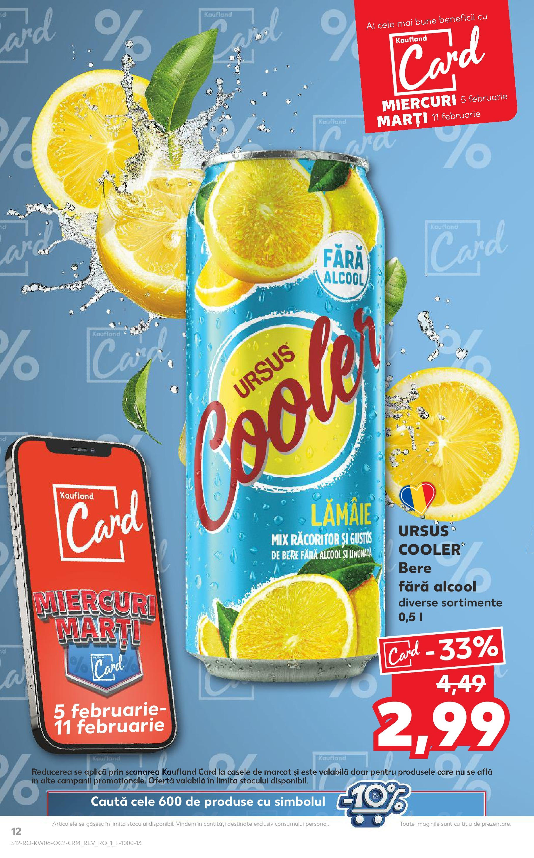 Catalog Kaufland 5 - 11 Februarie 2025 | Pagina 12 | Produse: Bere, Lămâie