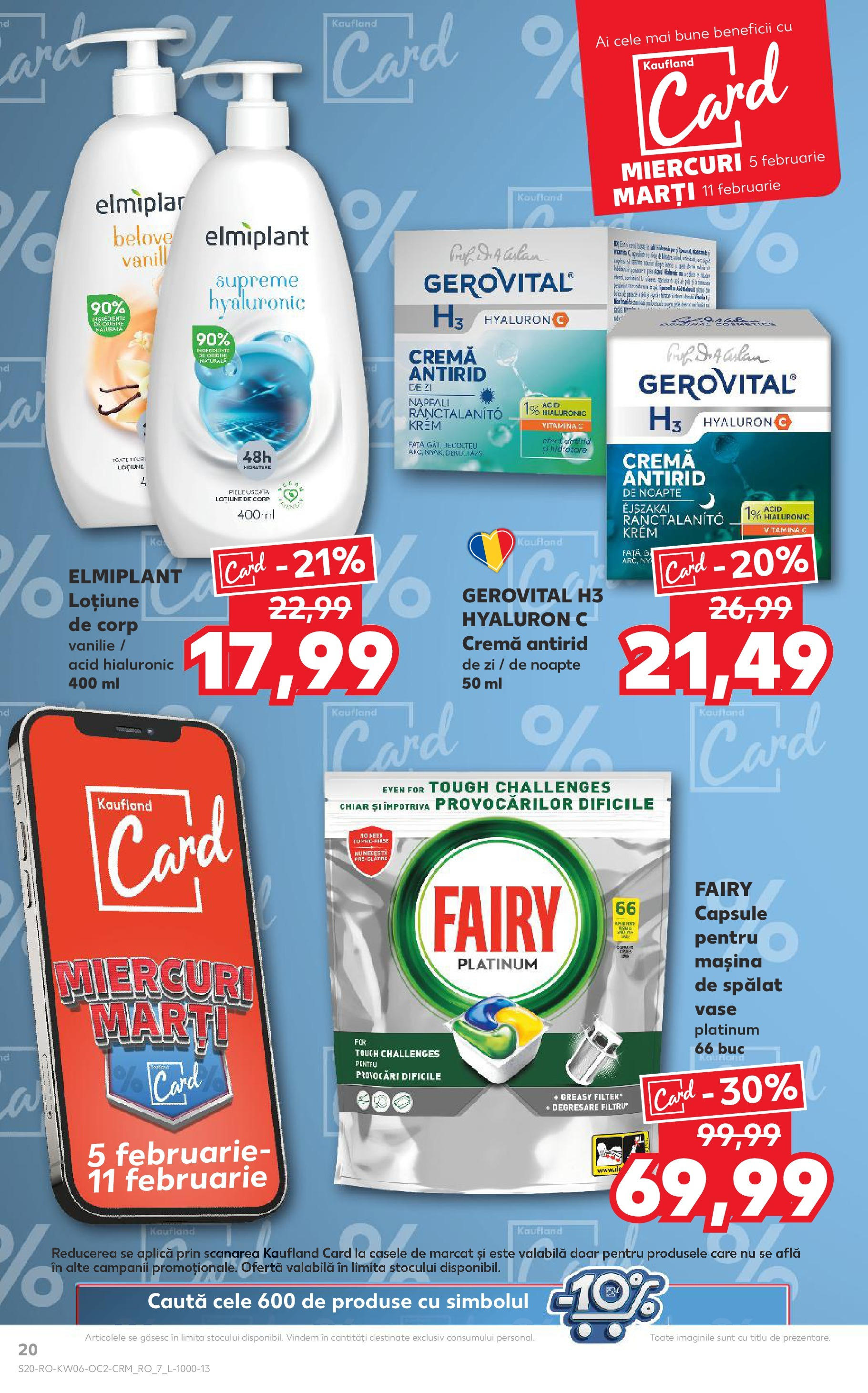 Catalog Kaufland 5 - 11 Februarie 2025 | Pagina 20 | Produse: Mașină De Spălat, Cremă