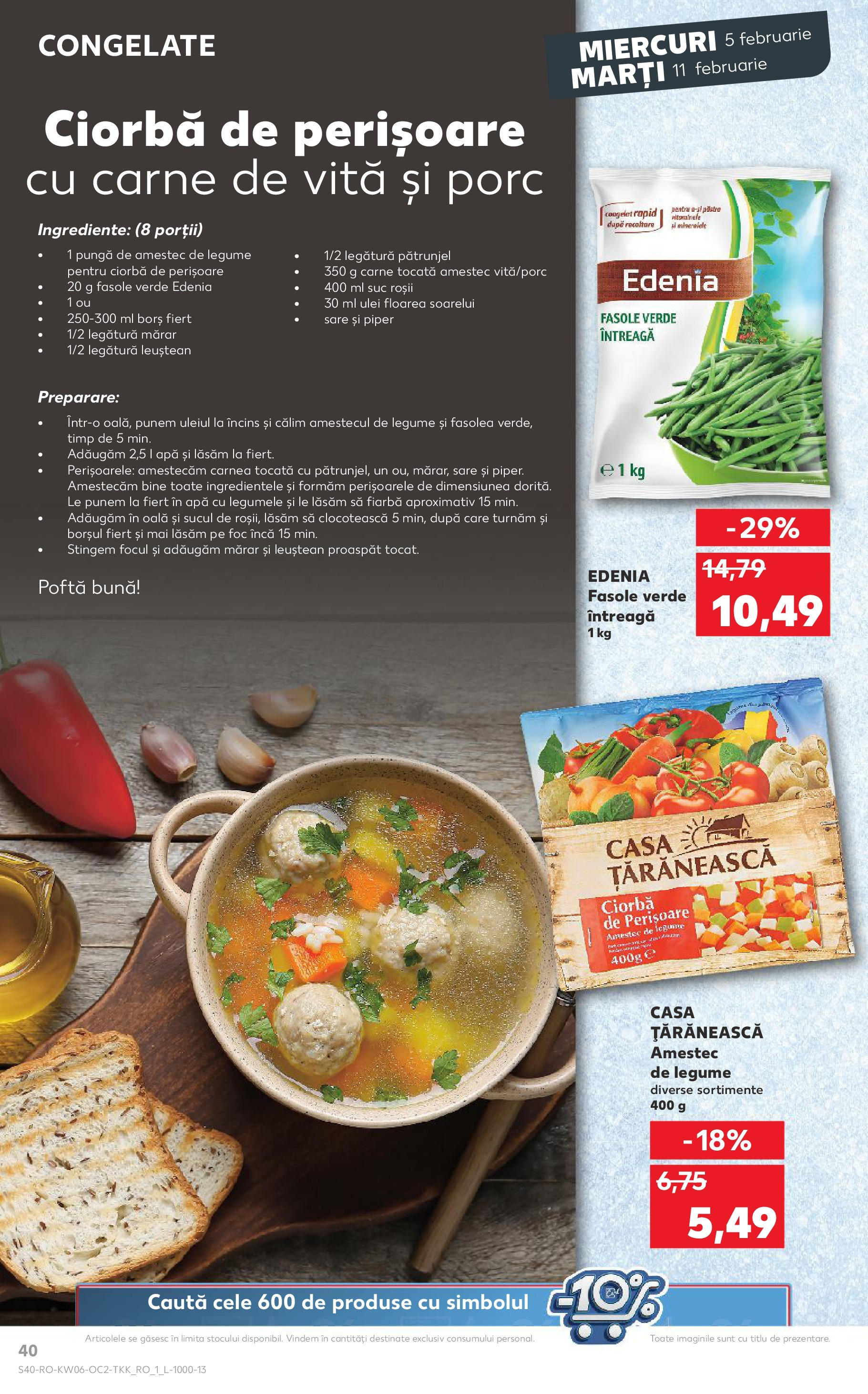 Catalog Kaufland 5 - 11 Februarie 2025 | Pagina 40 | Produse: Suc, Roșii, Sare, Piper