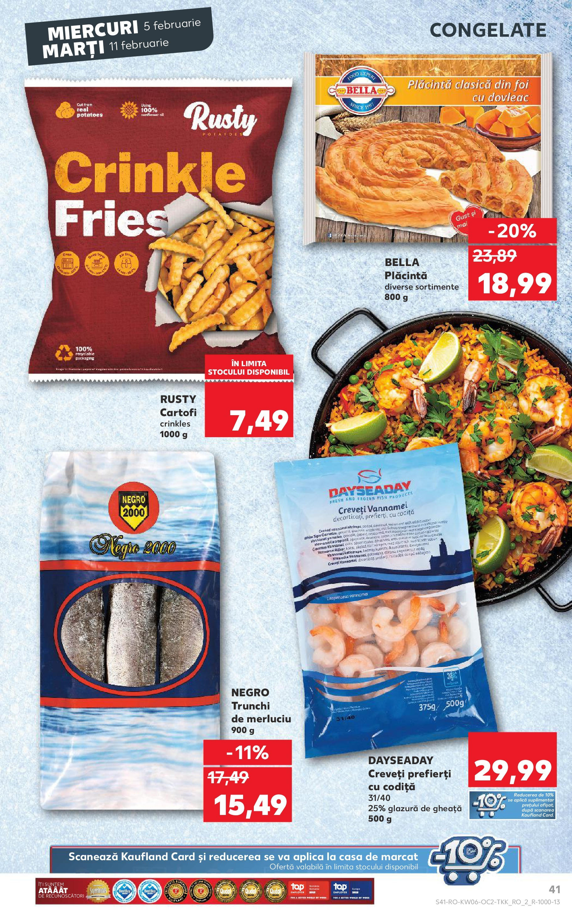 Catalog Kaufland 5 - 11 Februarie 2025 | Pagina 41 | Produse: Dovleac, Plăcintă, Cartofi