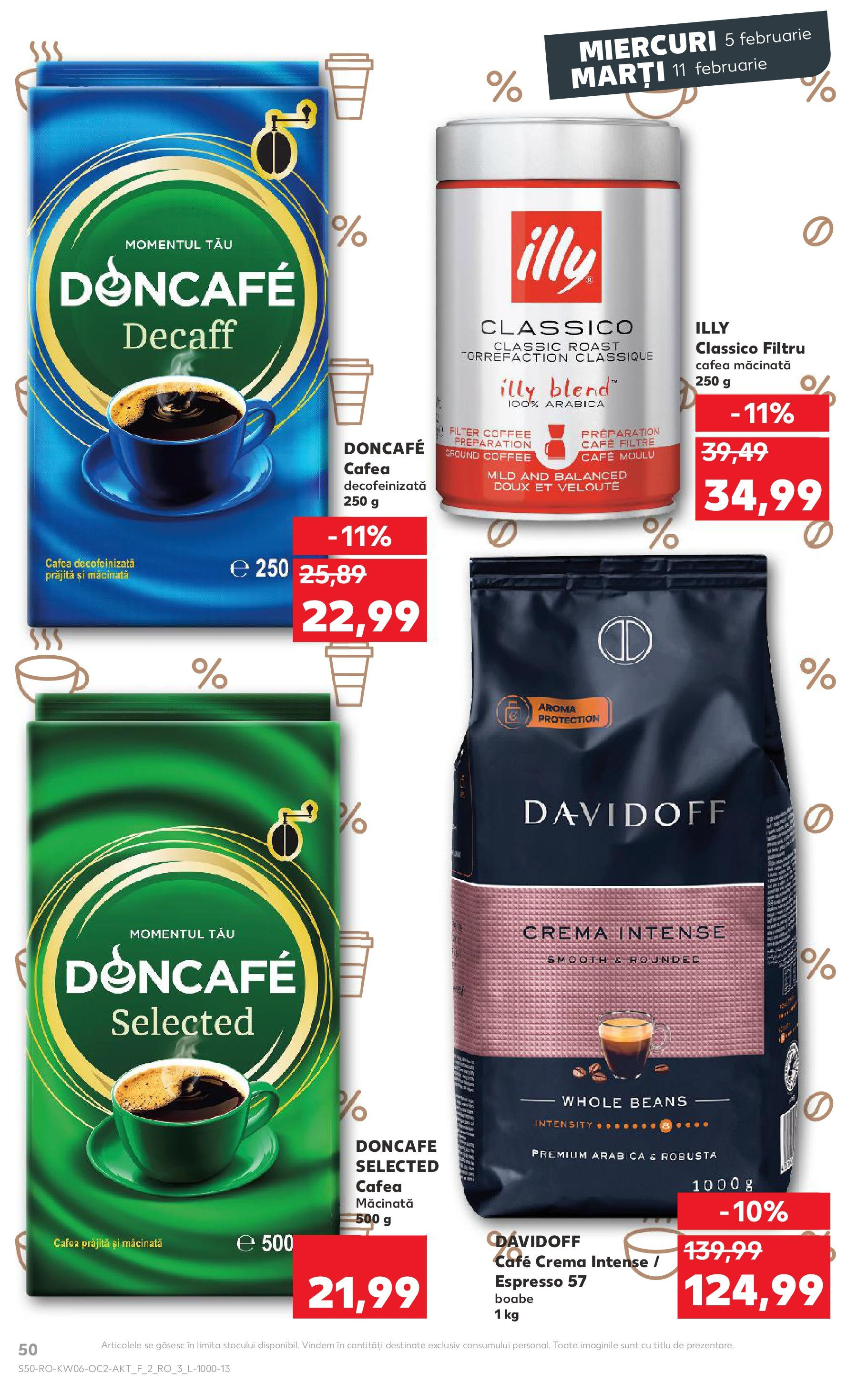 Catalog Kaufland 5 - 11 Februarie 2025 | Pagina 50 | Produse: Cremă, Cafea