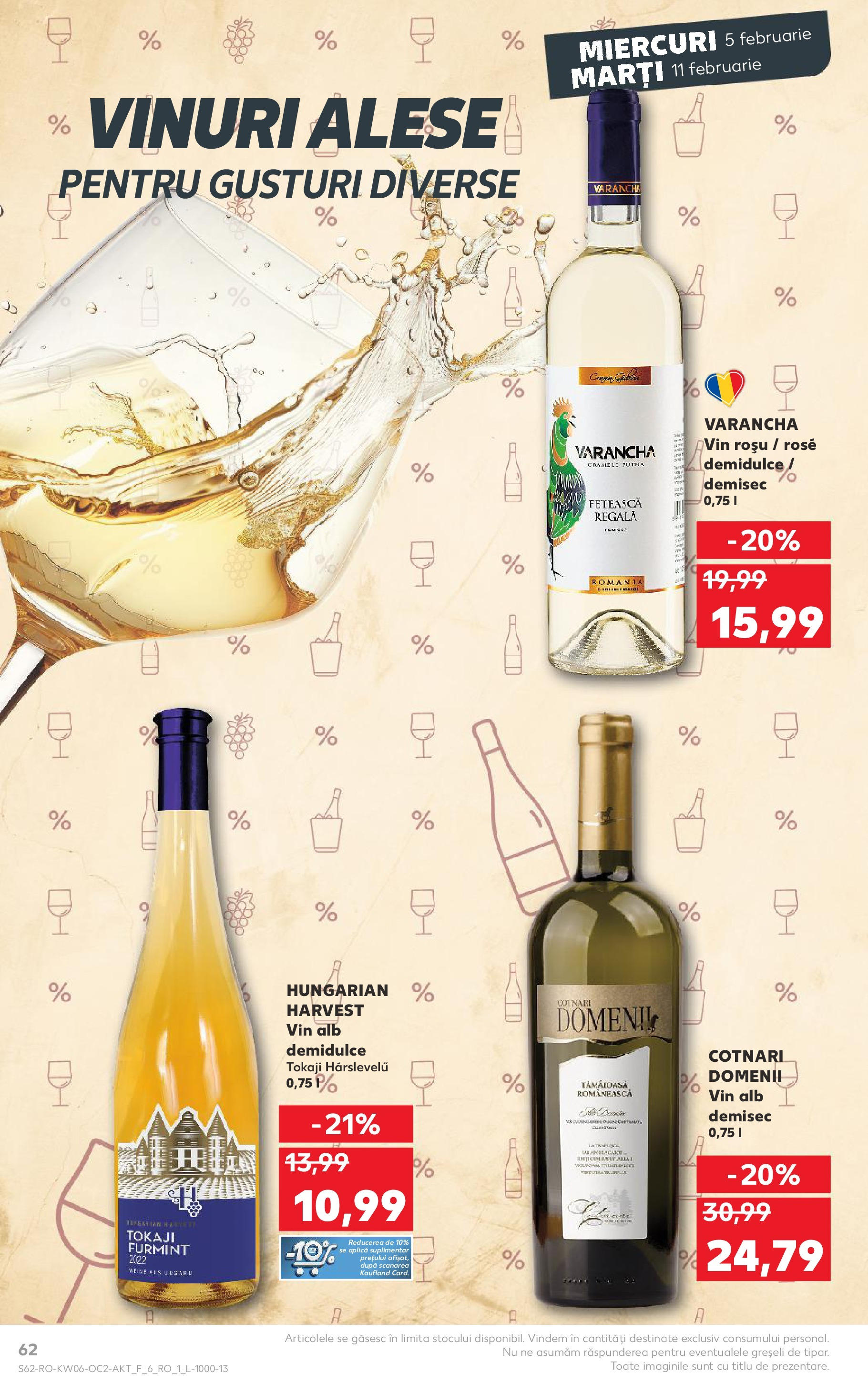 Catalog Kaufland 5 - 11 Februarie 2025 | Pagina 62 | Produse: Vin