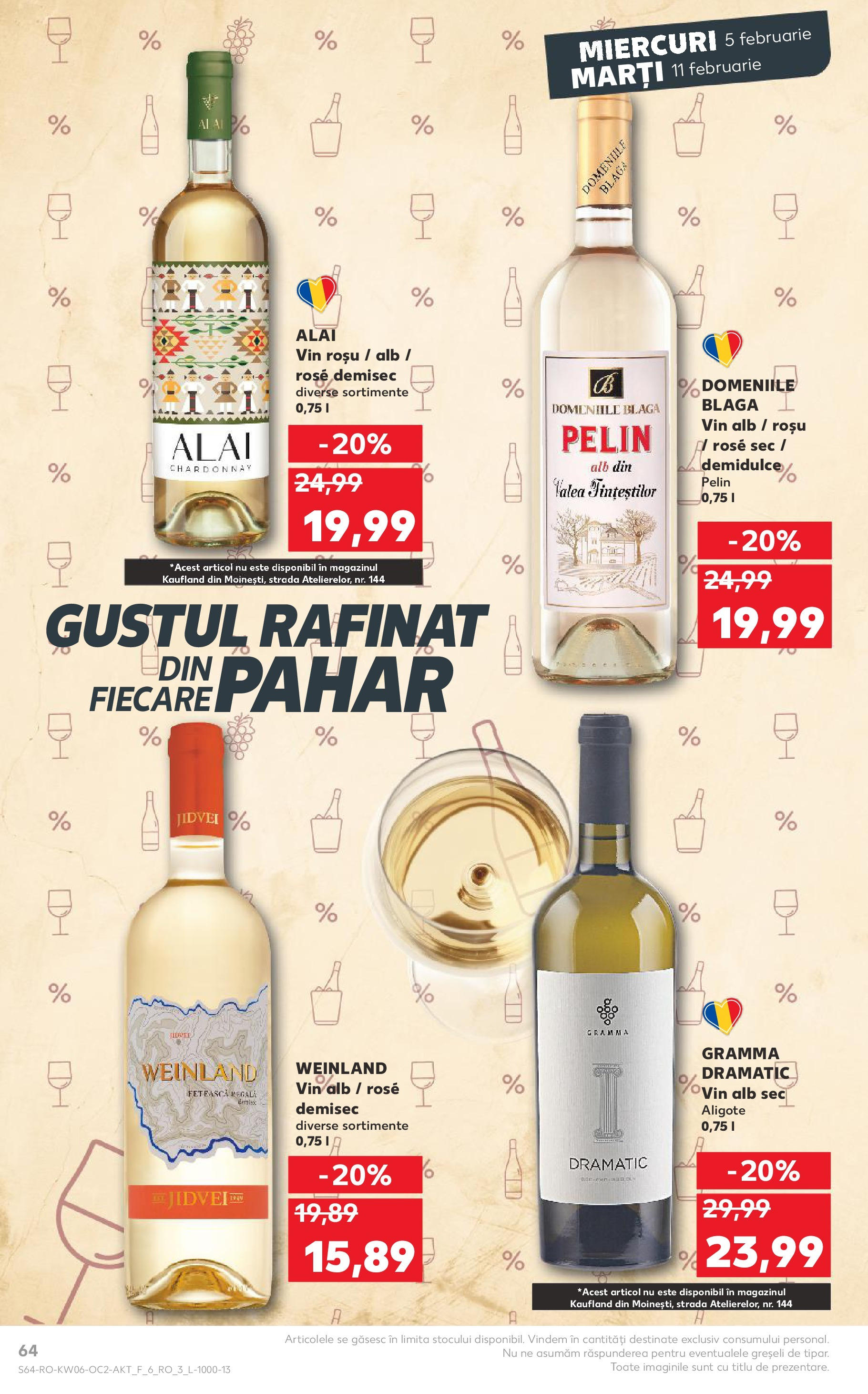 Catalog Kaufland 5 - 11 Februarie 2025 | Pagina 64 | Produse: Vin