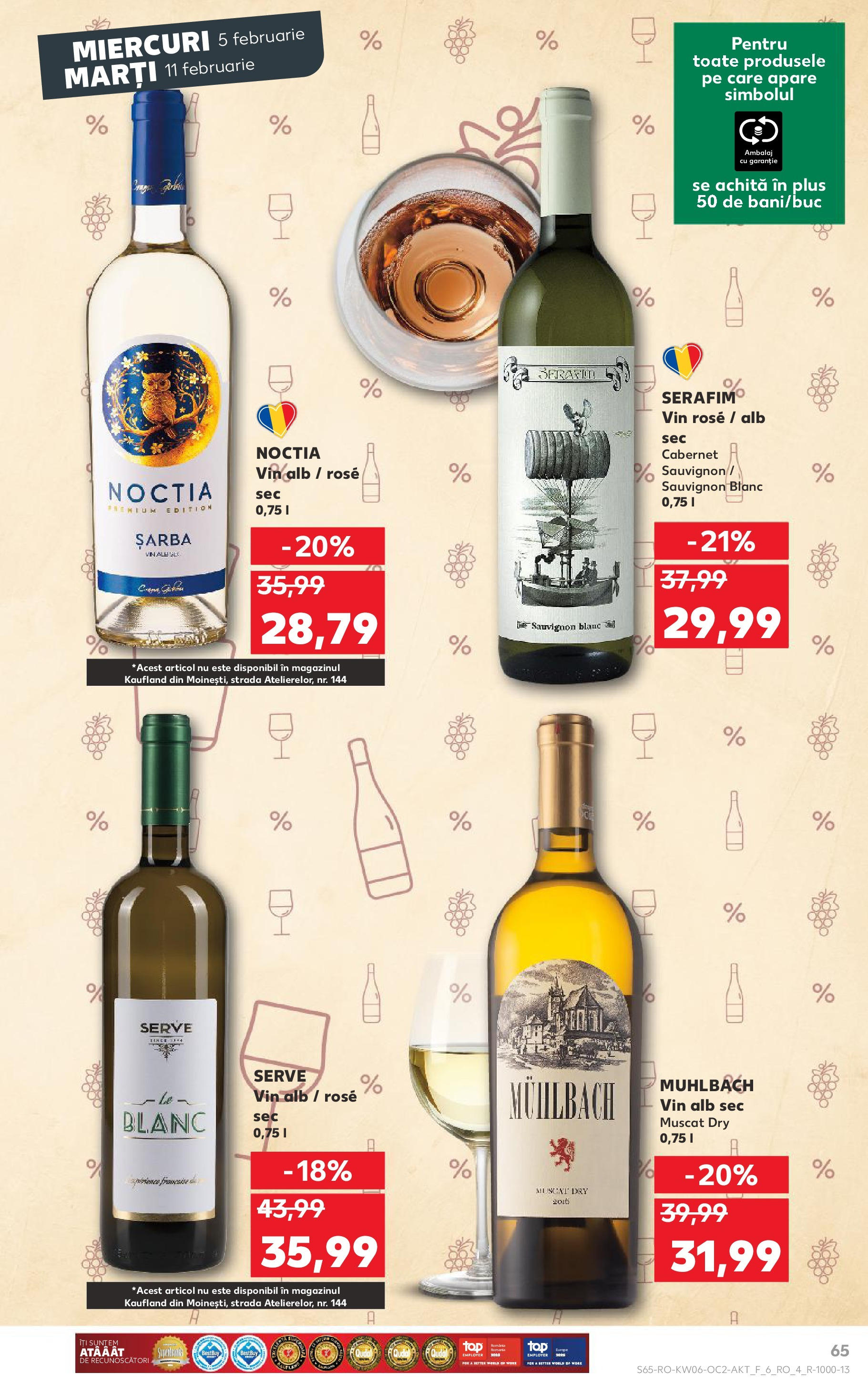 Catalog Kaufland 5 - 11 Februarie 2025 | Pagina 65 | Produse: Vin