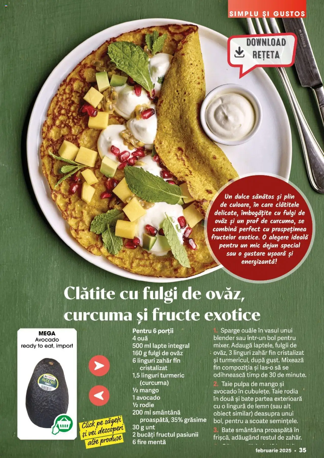 Catalog Mega Image 30 Ianuarie - 25 Februarie 2025 | Pagina 35 | Produse: Blender, Fructe, Zahăr, Mango