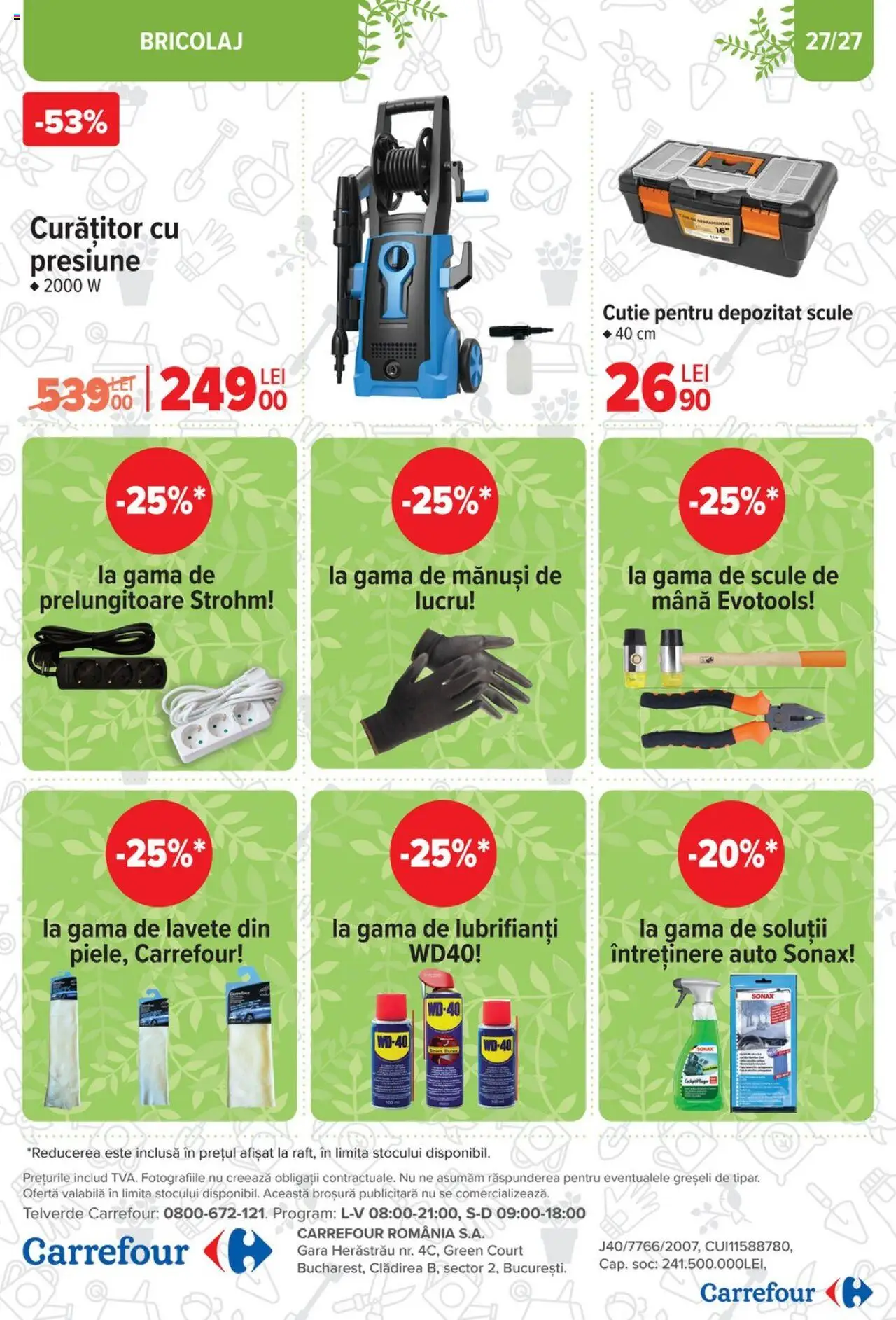 Catalog Carrefour 12 Februarie - 11 Martie 2025 | Pagina 27 | Produse: Mănuși, Cutie, Lavete