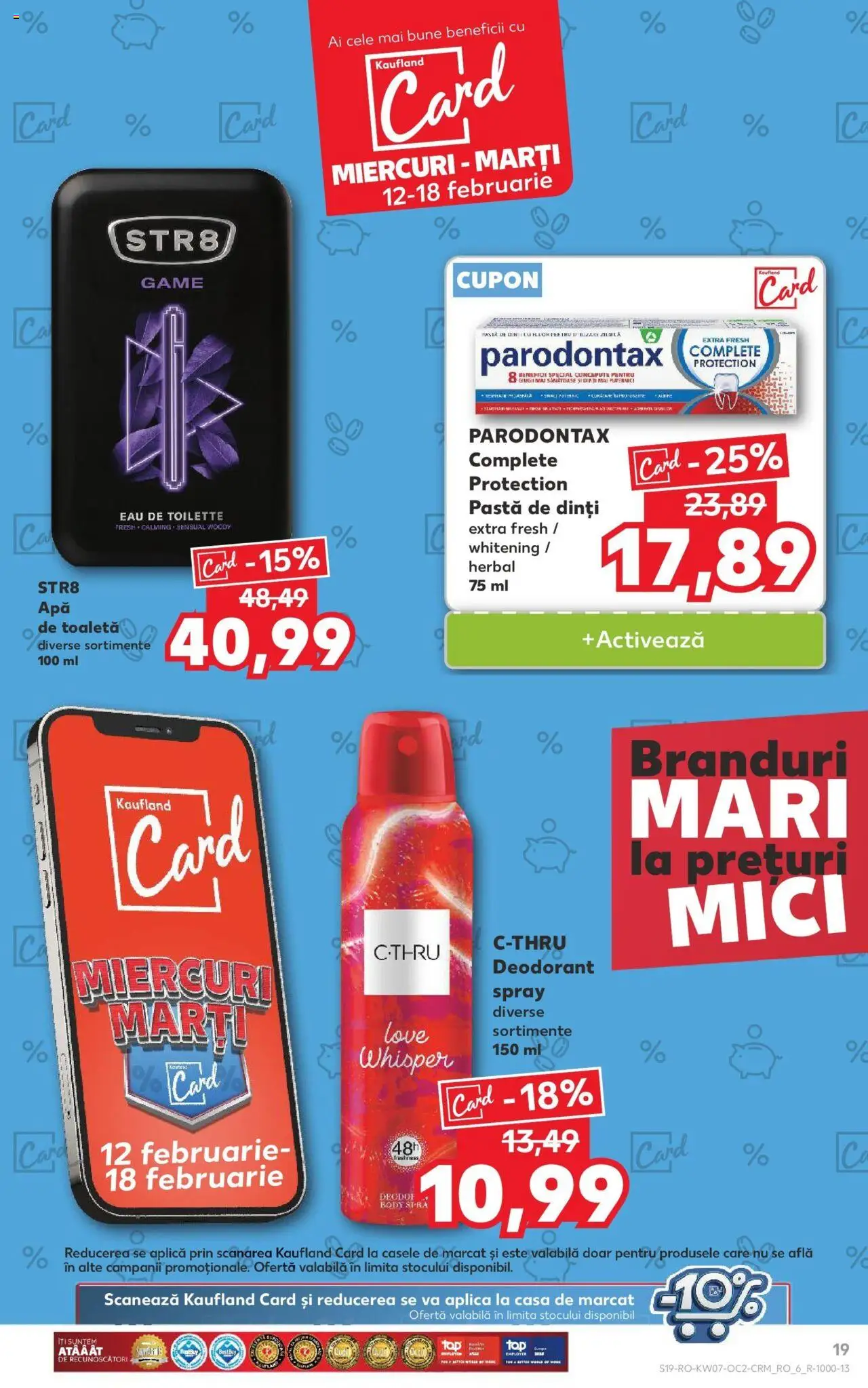 Catalog Kaufland 12 - 18 Februarie 2025 | Pagina 19 | Produse: Toaletă, Mici, Deodorant, Pastă de dinți